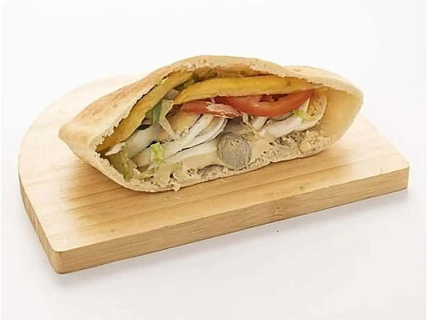 ساندوتش مسقعة بيض مسلوق