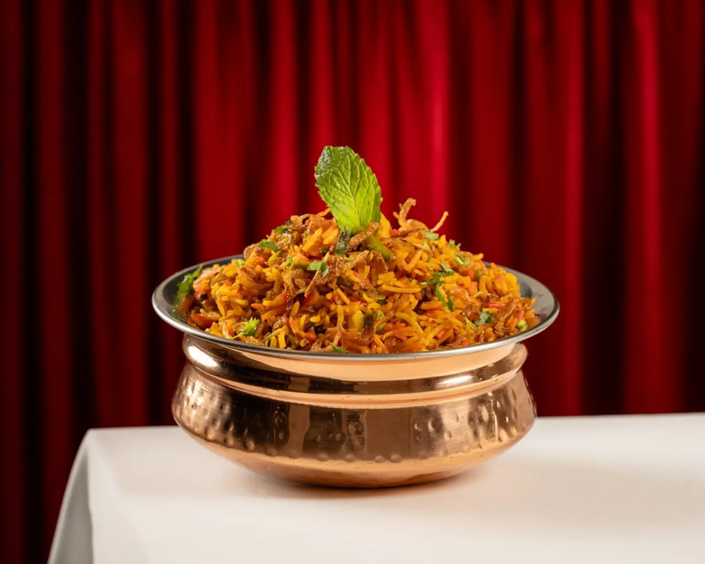 برياني خضار كبير