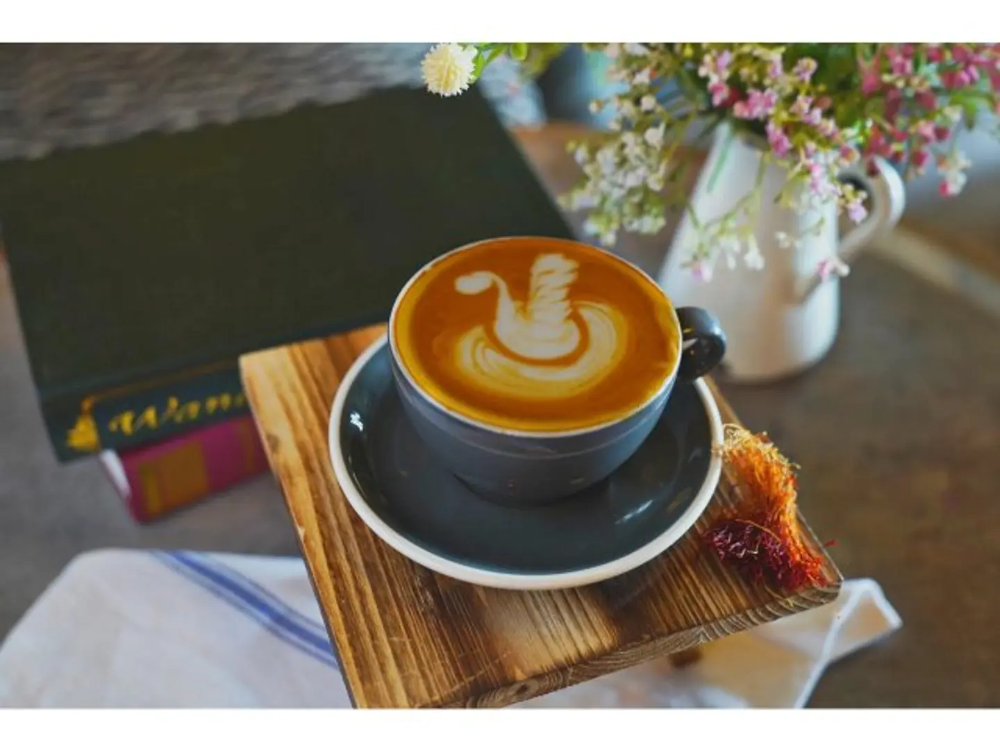 Saffron Latte