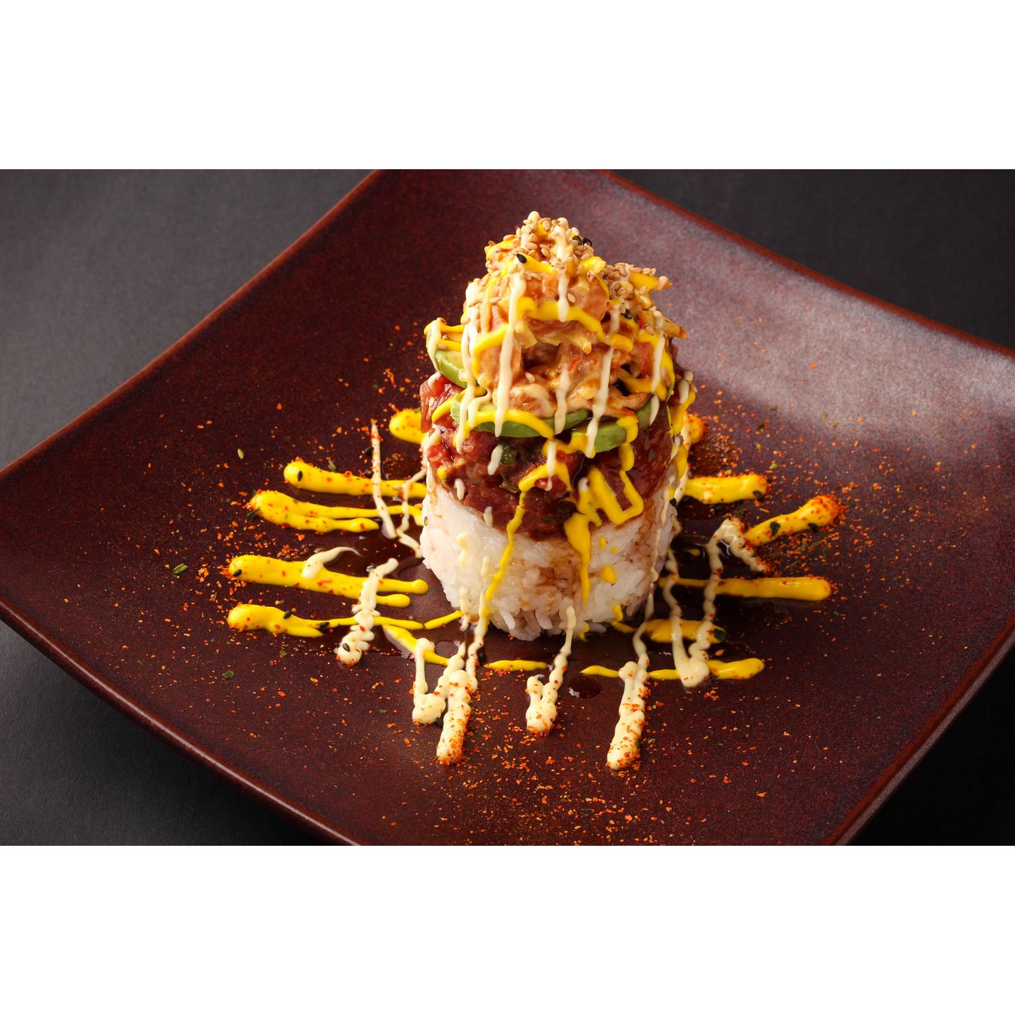 Salmon Tuna Tower