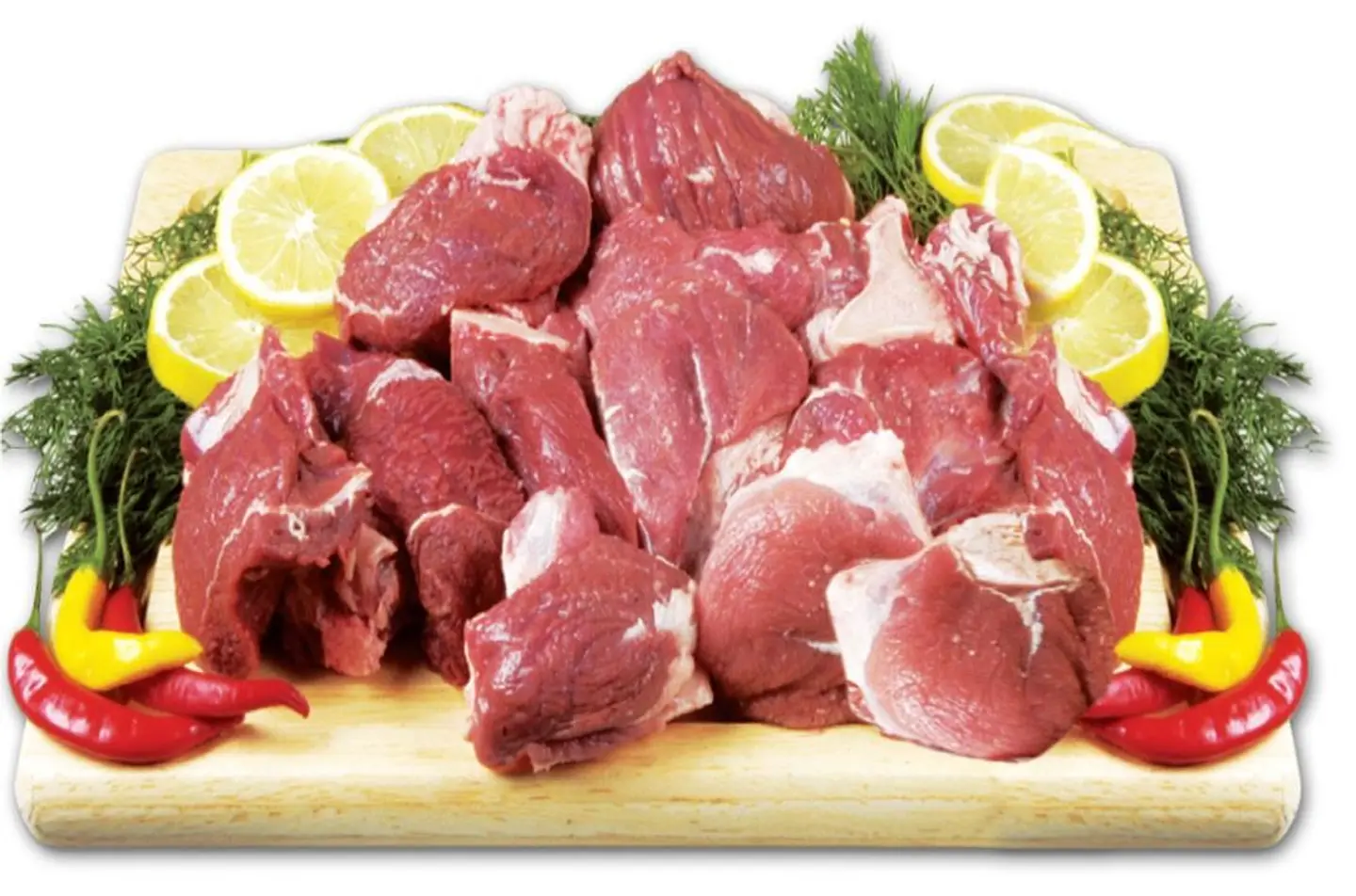 Fresh Baladi Veal Meat Pieces