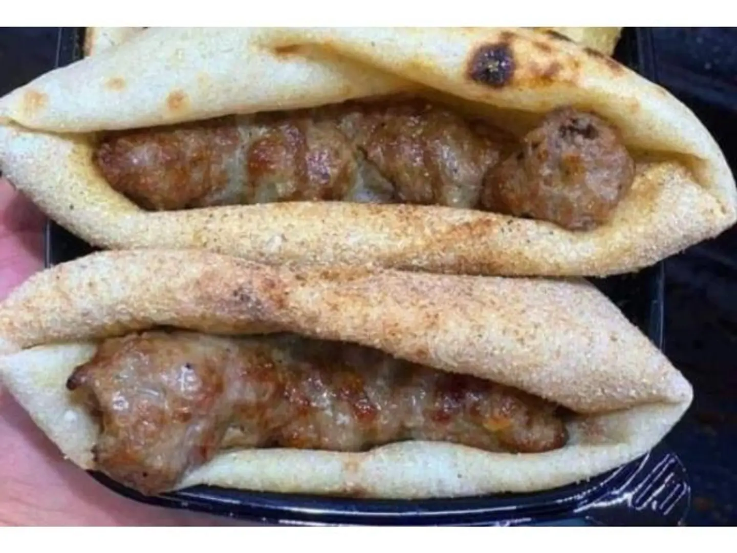 ساندوتش كباب لحم