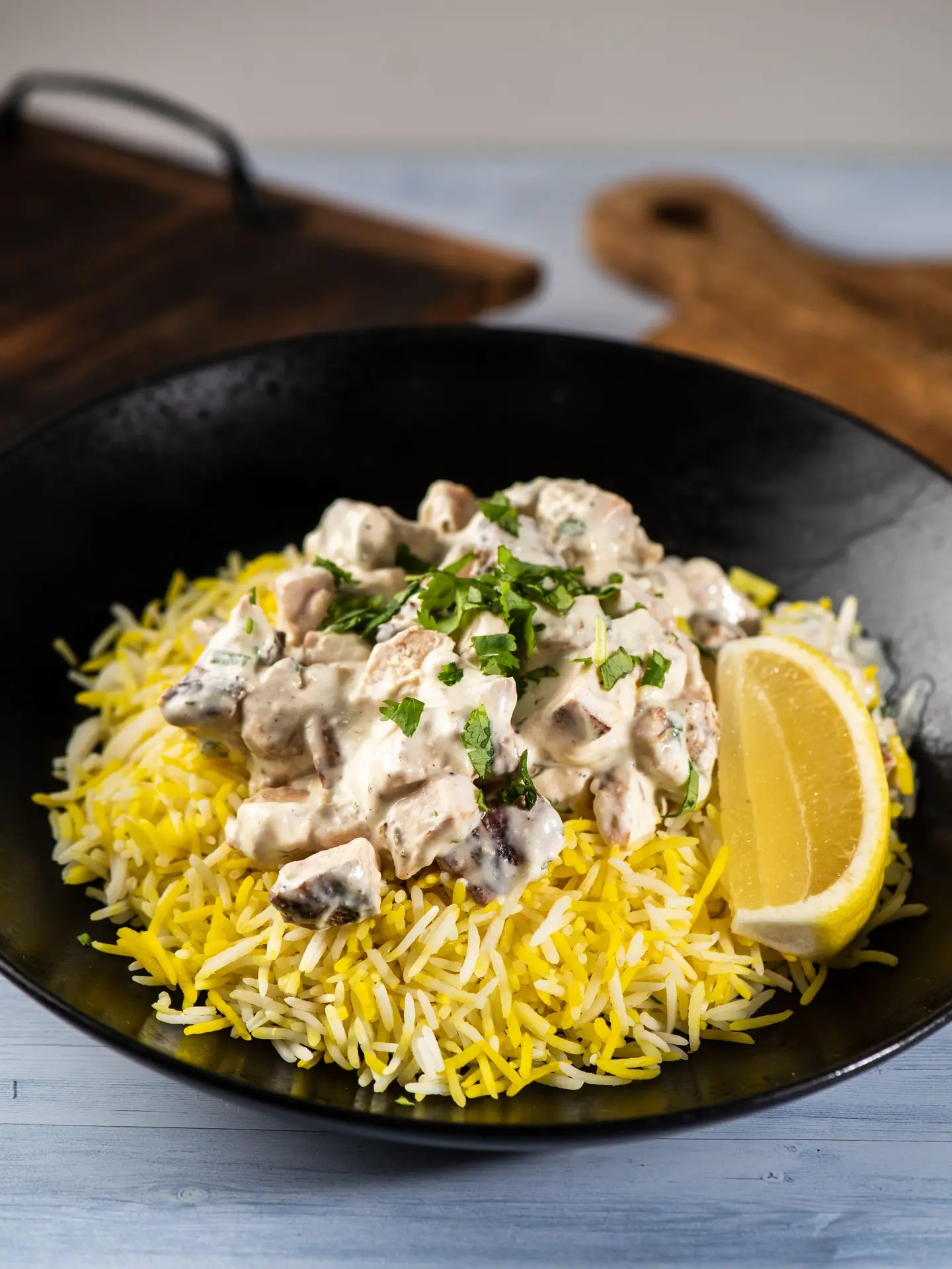 دجاج مع صوص ليمون