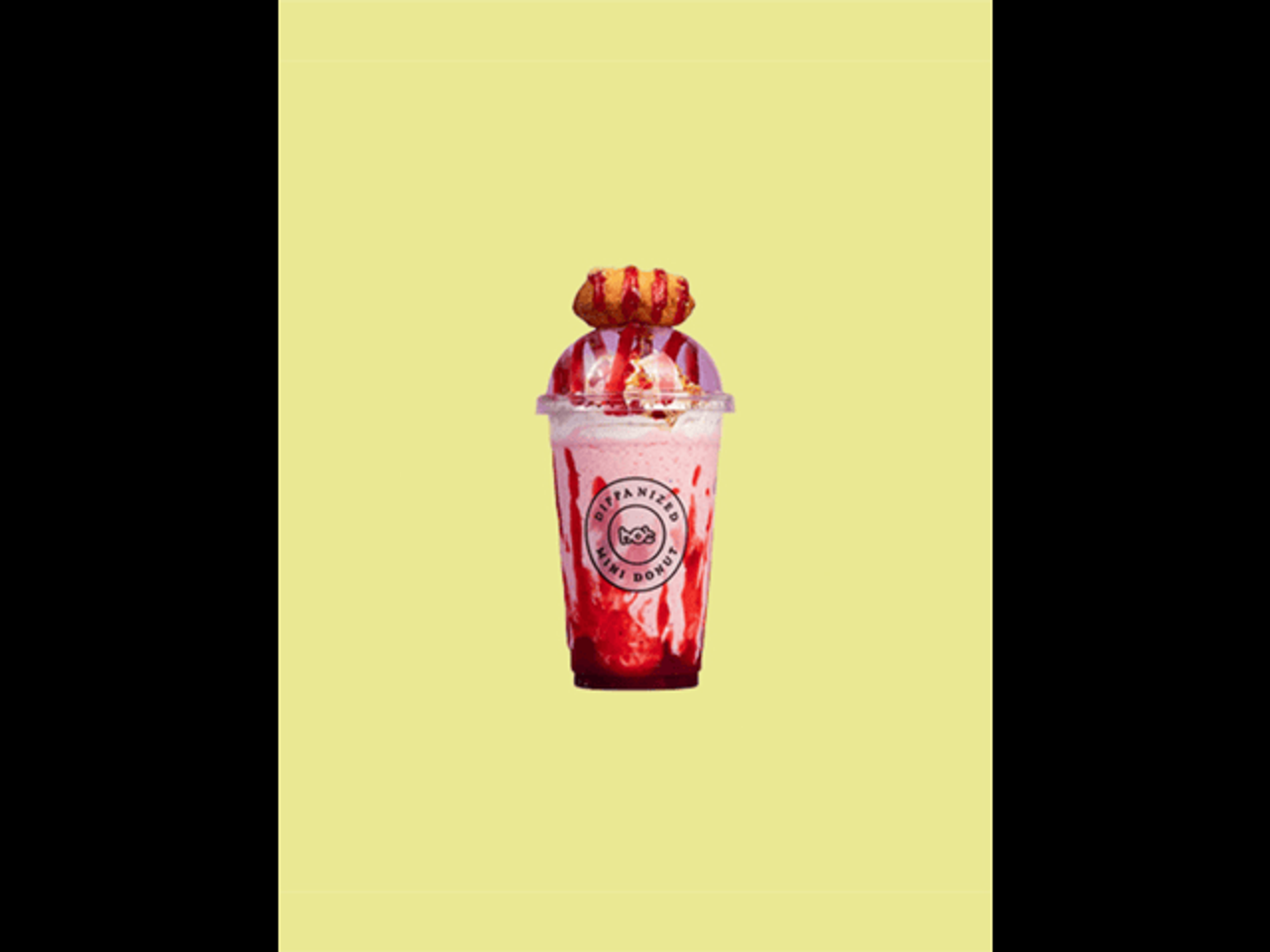 فراولة دونات شيك