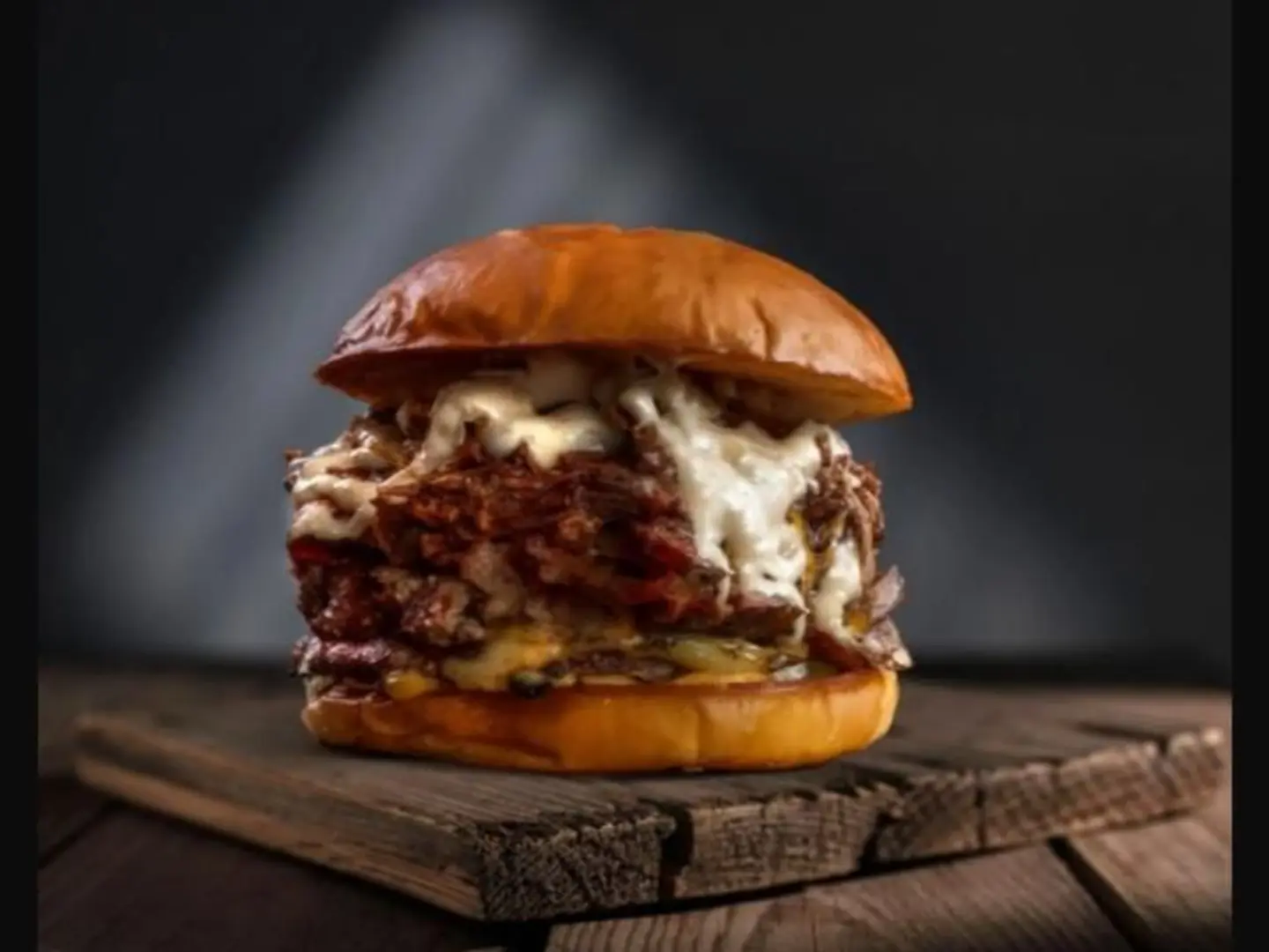 Smoked Monster Burger