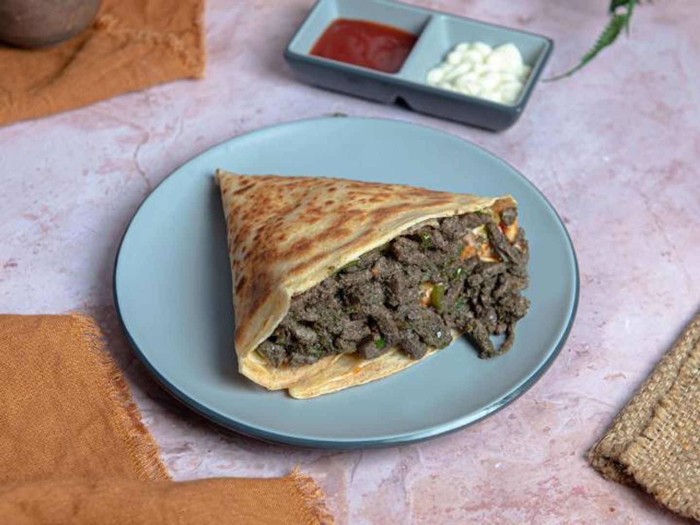 Grilled Liver Crêpe