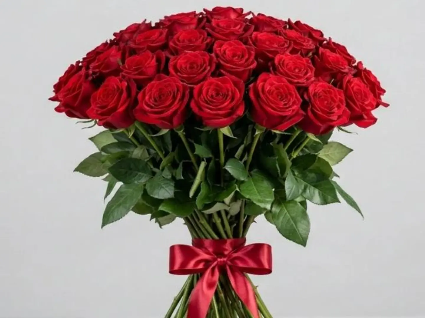 ورود حمراء بدون تغليف 40 حبه