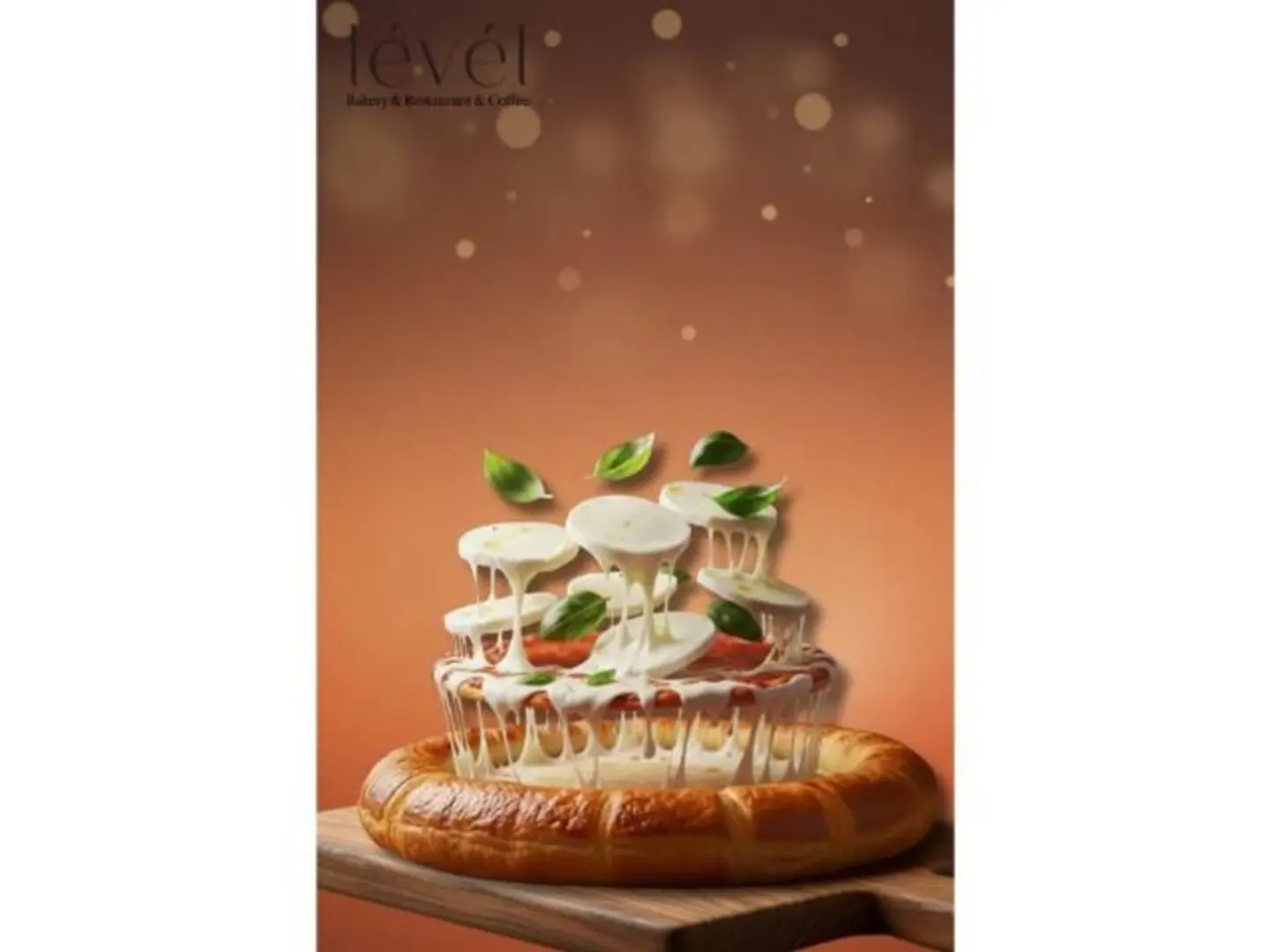 بيتزا مارجاريتا بعجينة الكرواسون