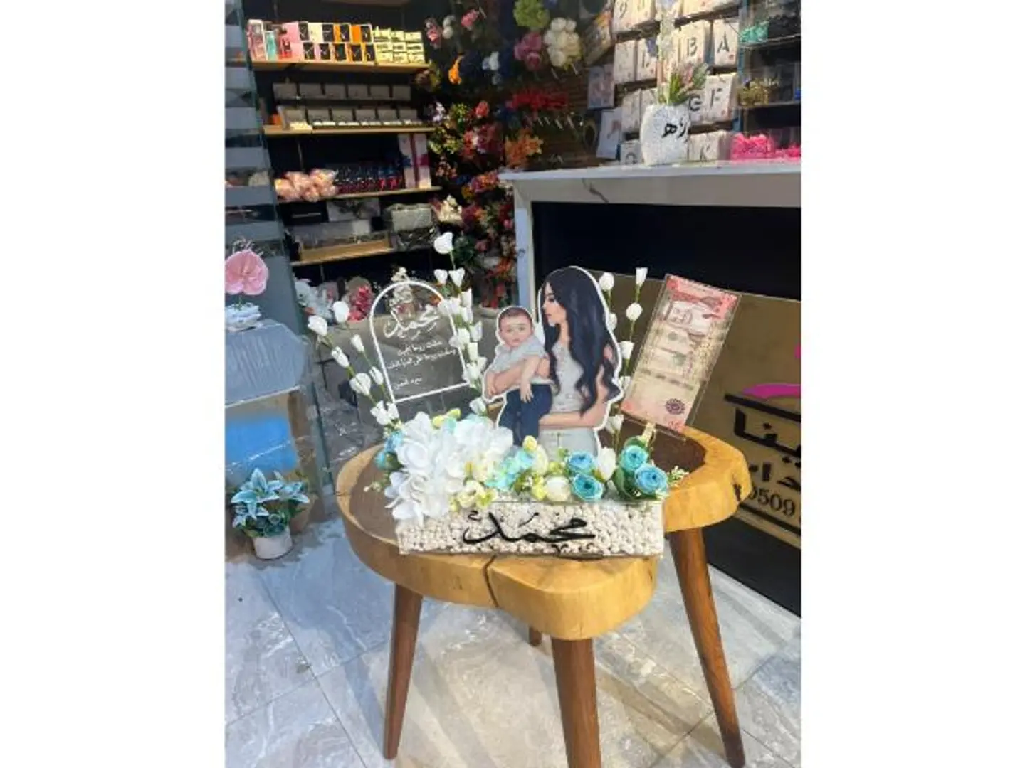 ستاند مولود ورد صناعي٢