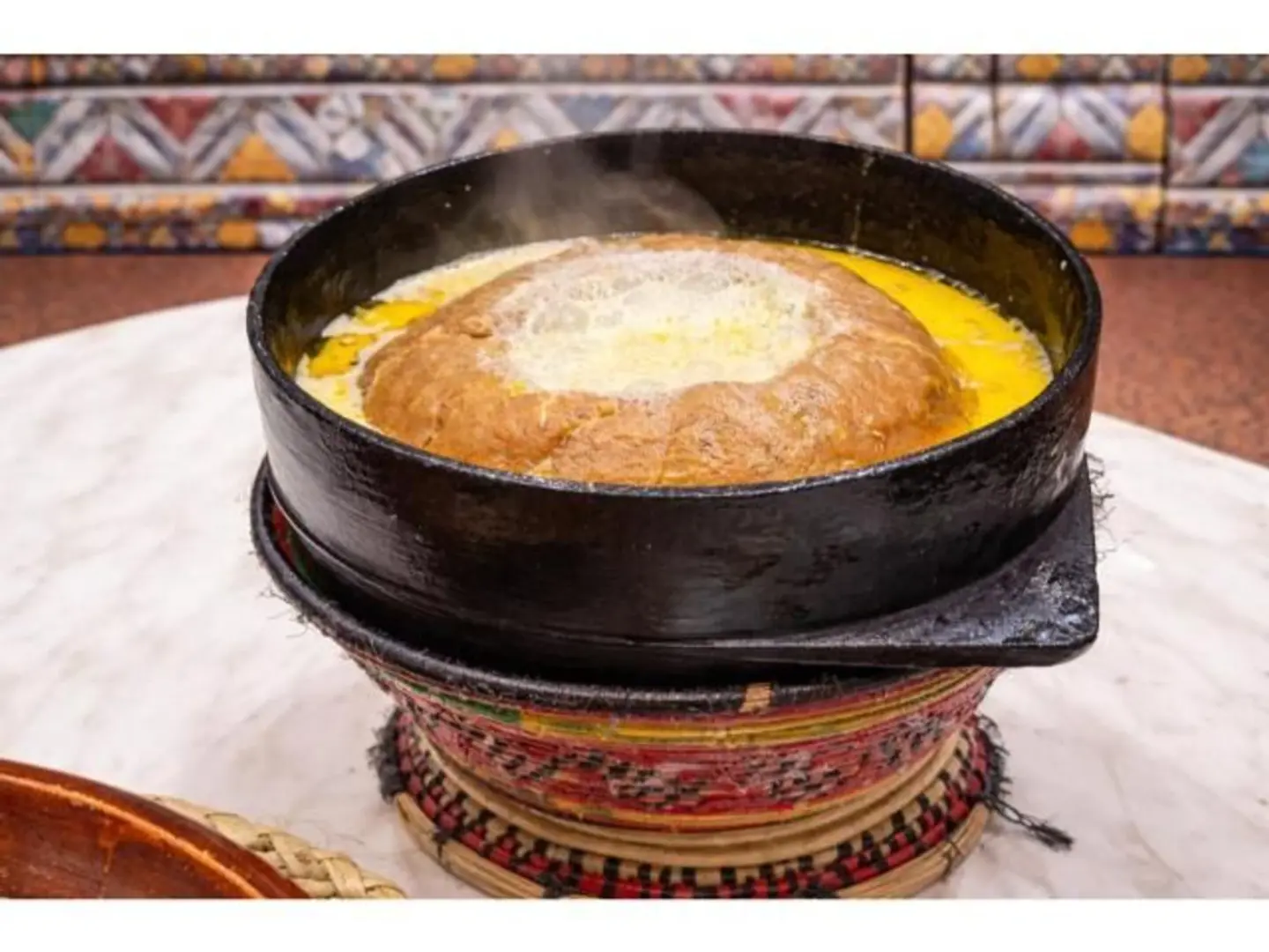 مرضوفة حليب وسمن بلدي