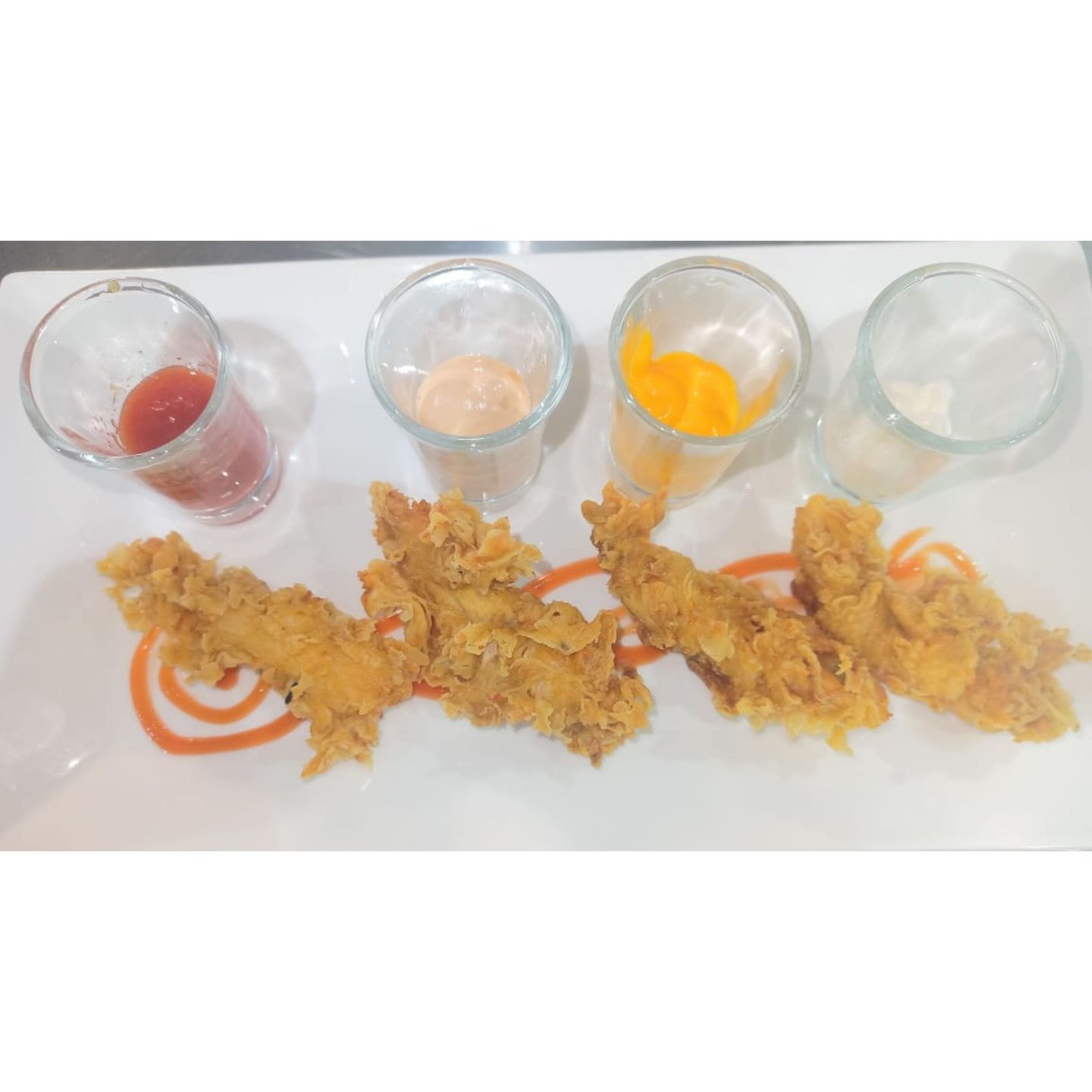 Fried Crispy Chicken Pieces