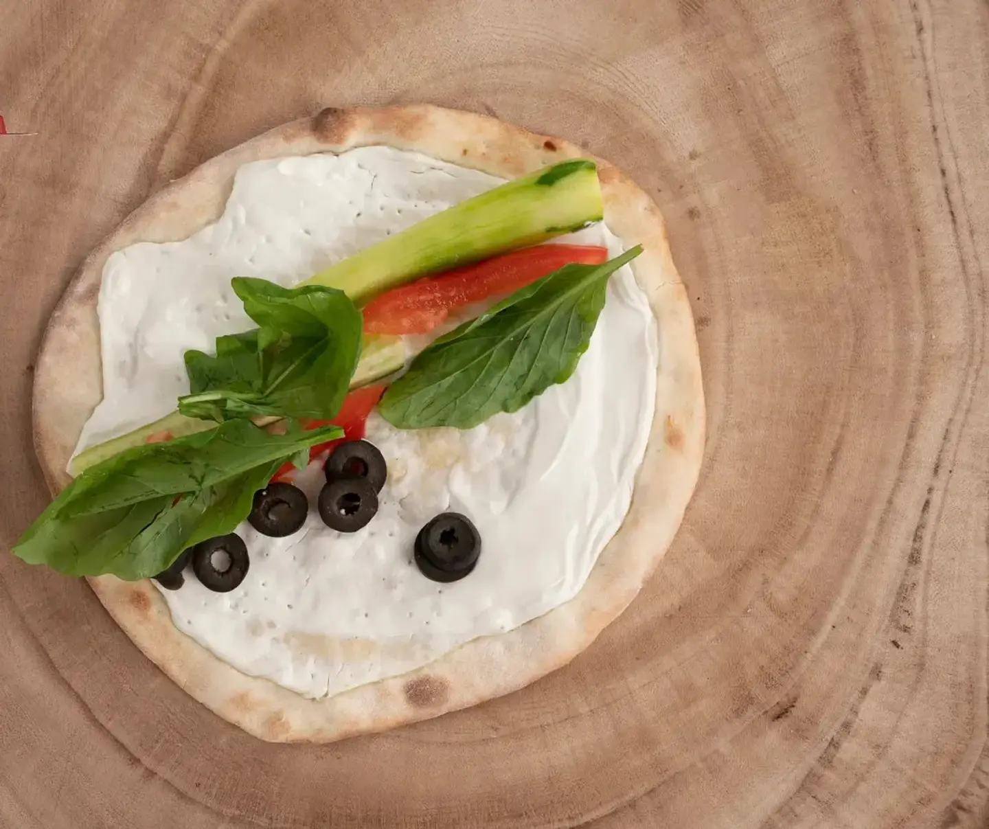 Labneh Vegetable Sandwich