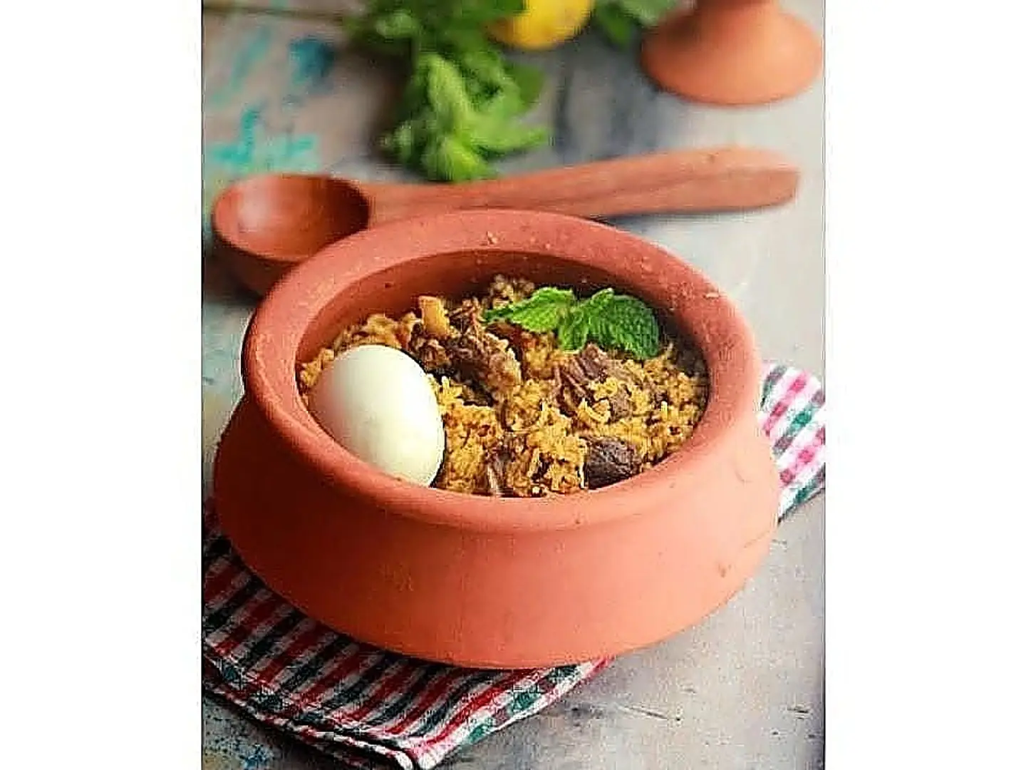 برياني دجاج في قدر