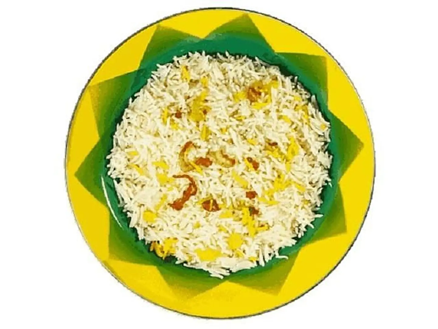 For One Person Colored Peshawari Rice