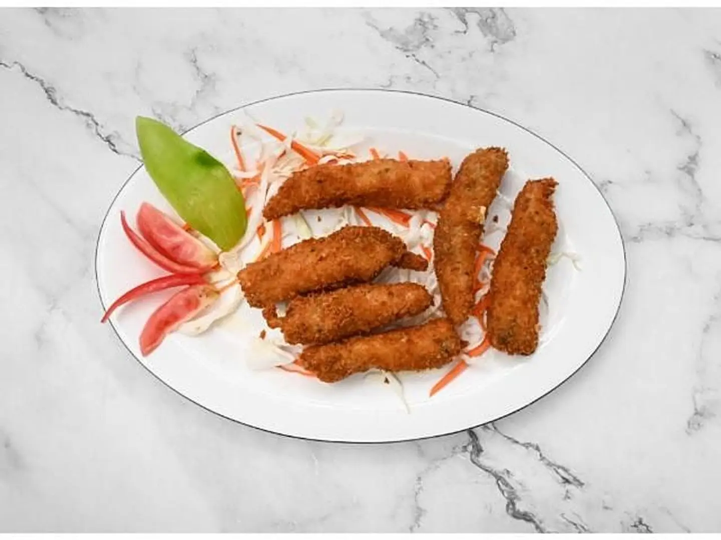 سمك صوابع مقلي 6قطع