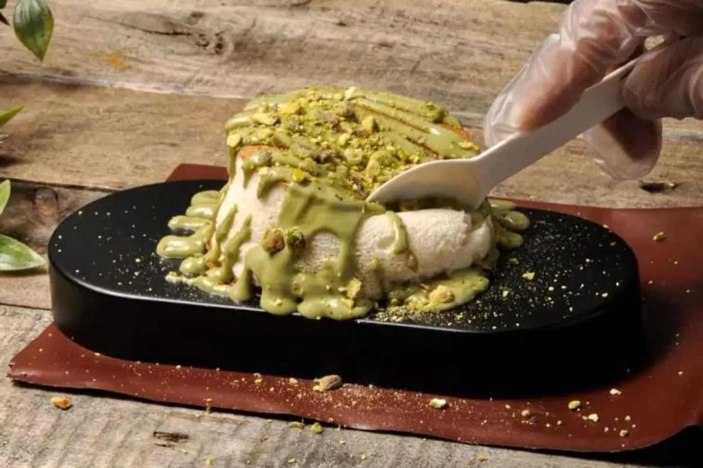 Pistachio Pancake