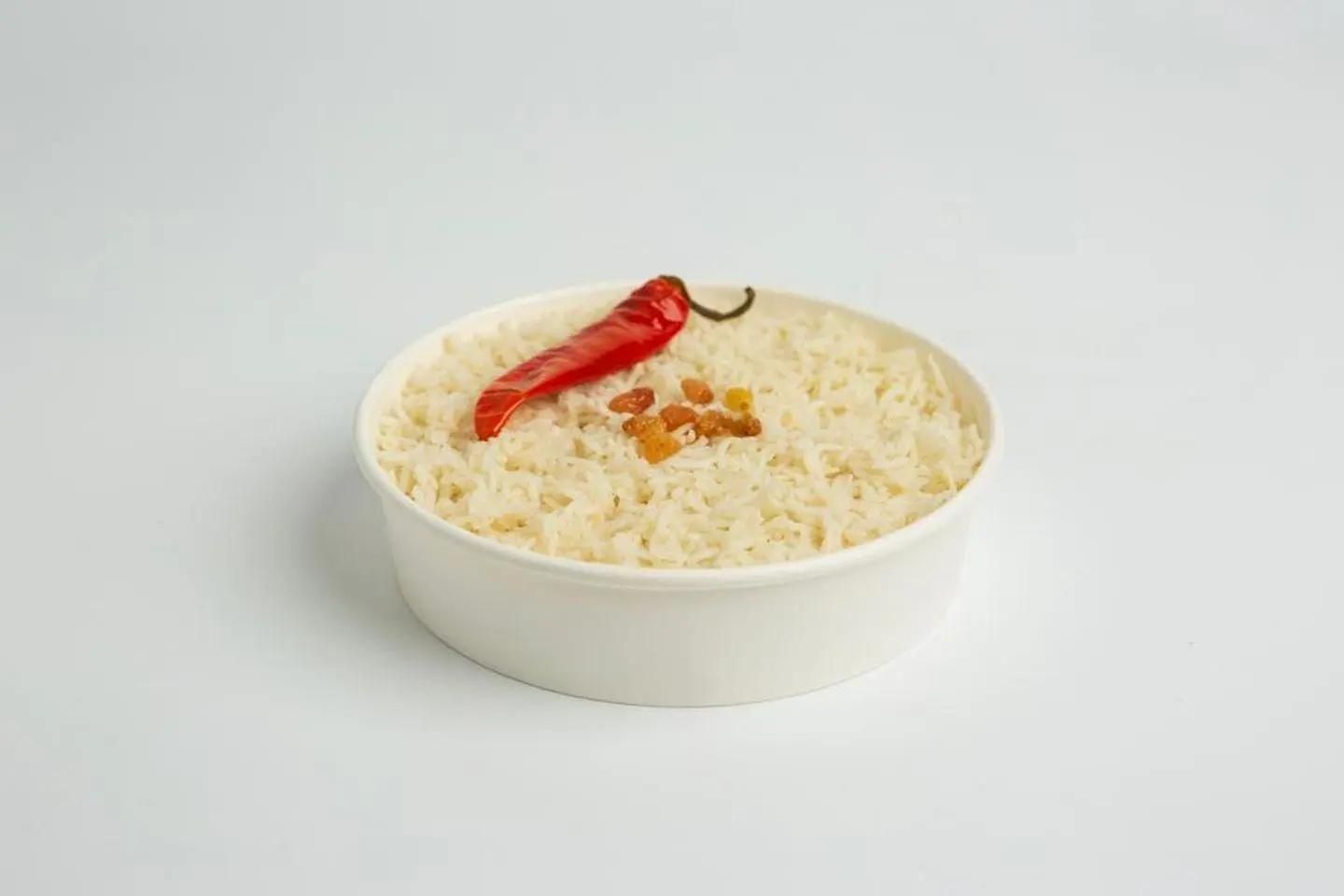 Plain Rice For One Person
