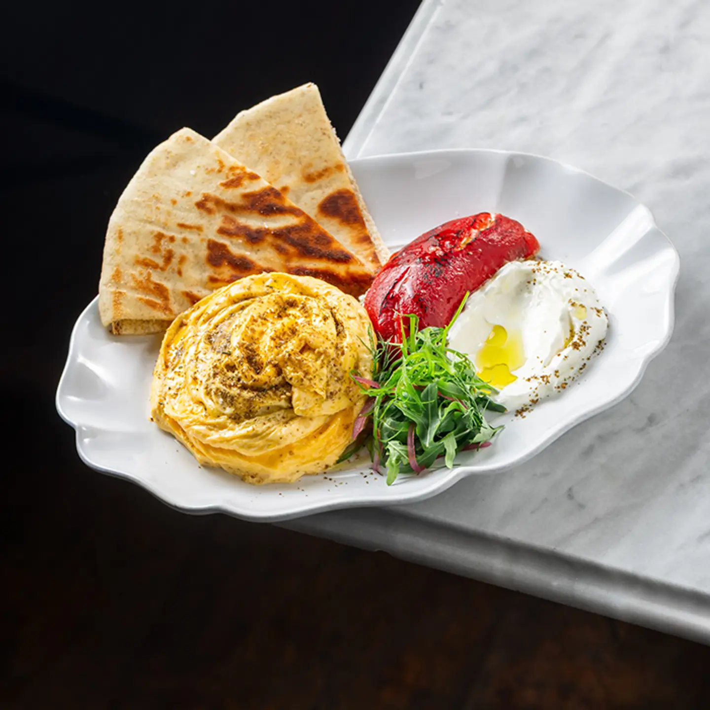 Zaatar Scrambled Eggs