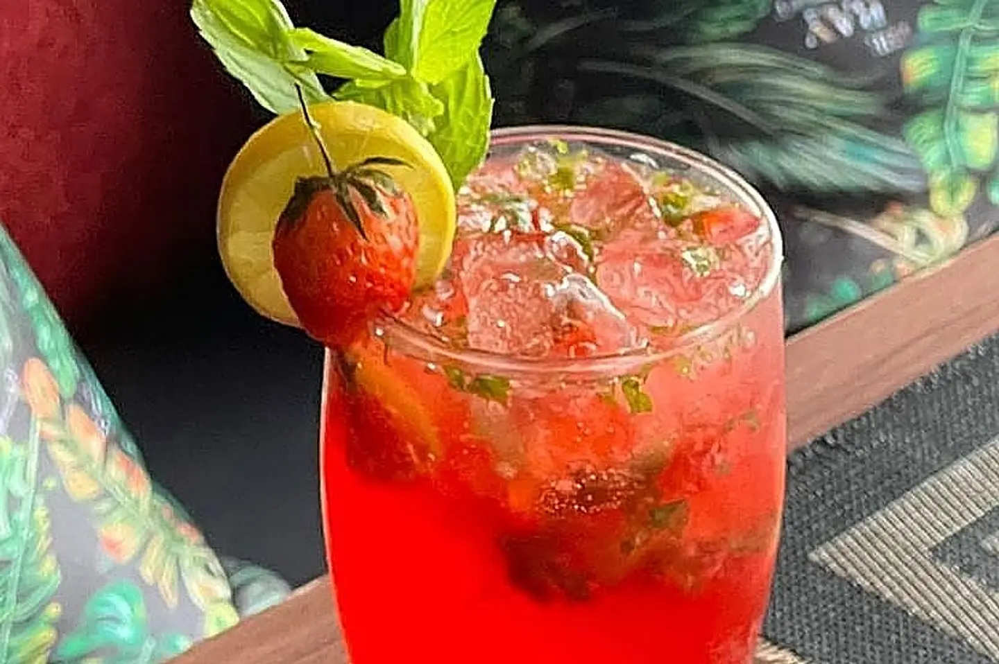 Cherry Berry Mojito