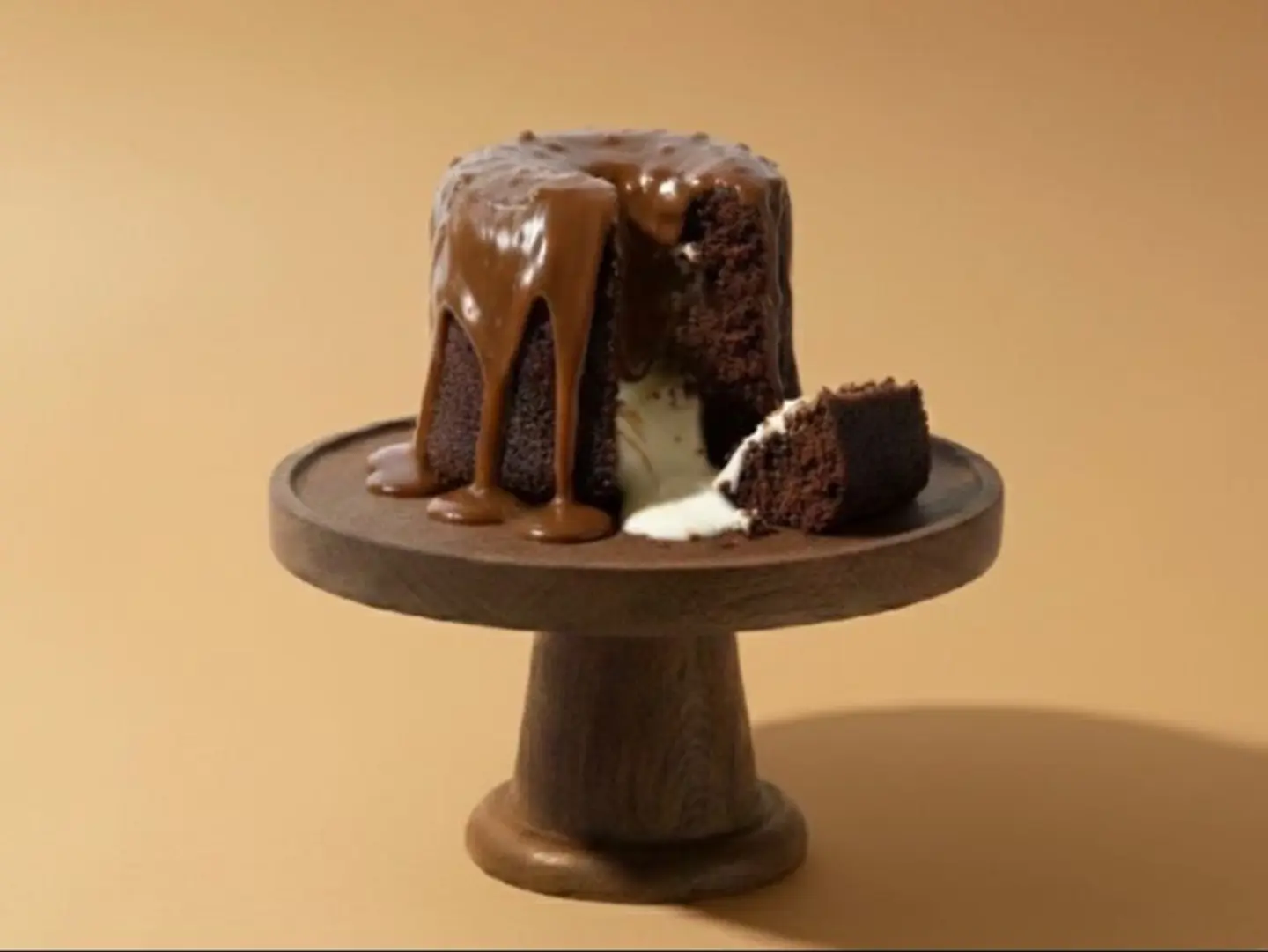 كعكة البركان