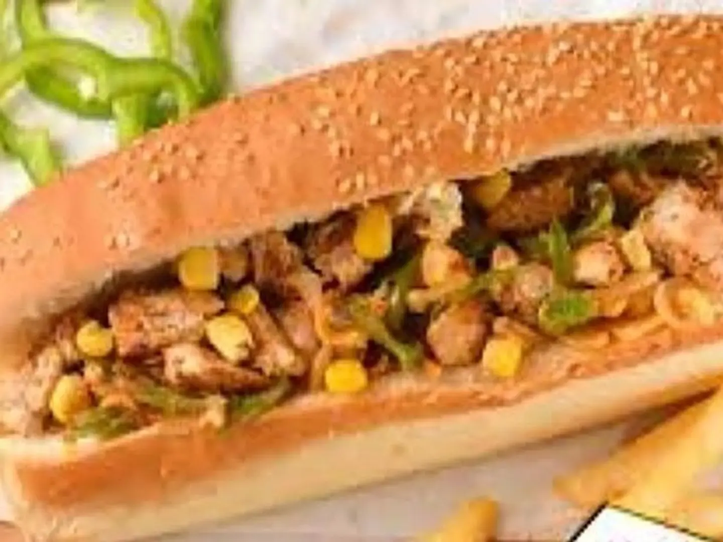 ساندويتش دجاج مكسيكي