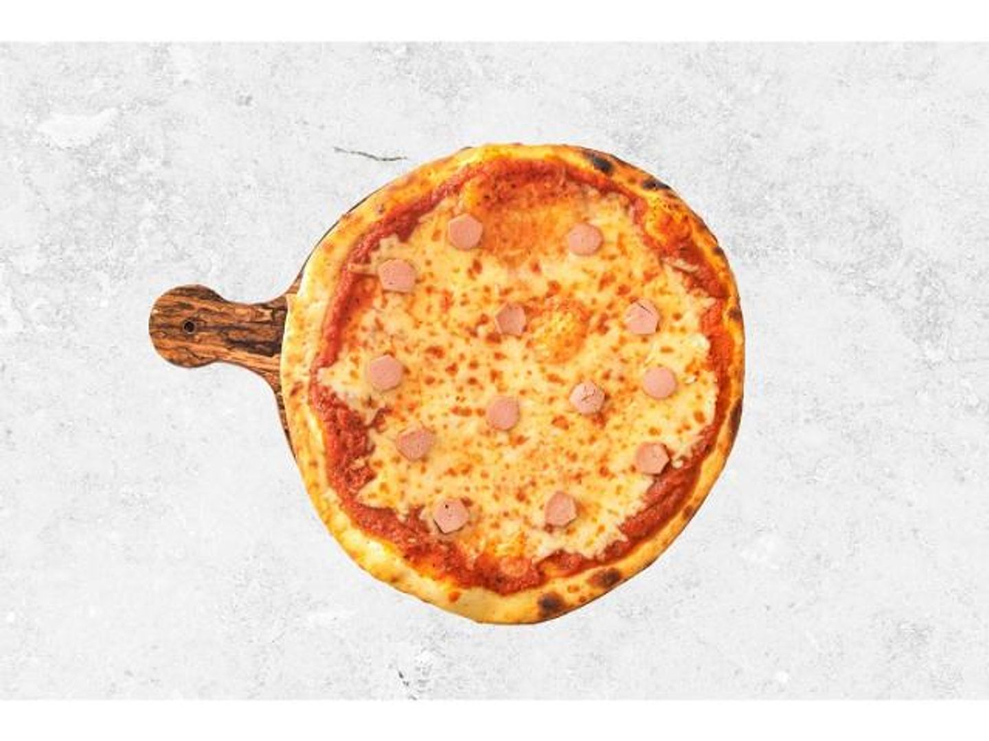 Sausage With Mushrooms Pizza