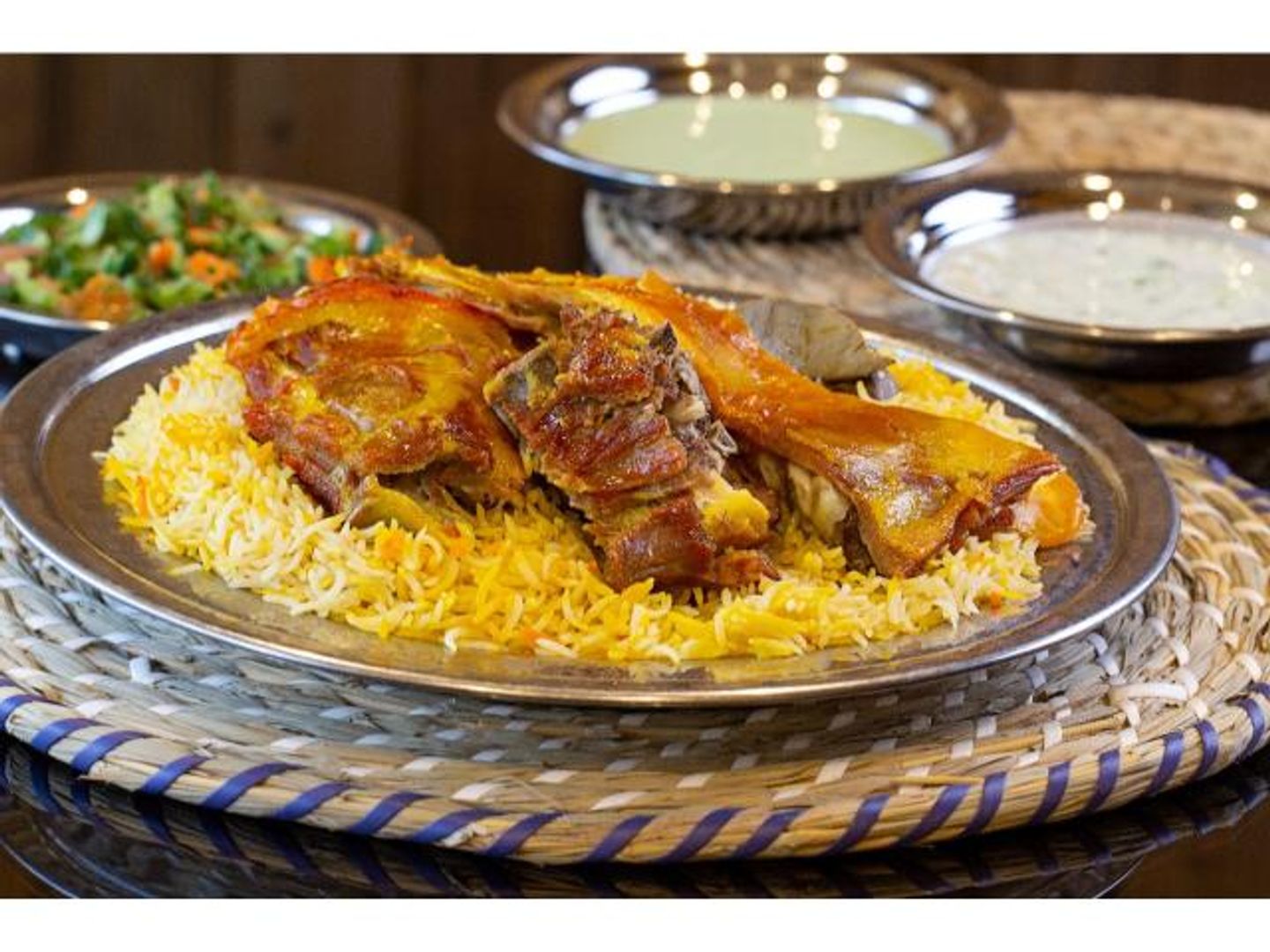 One Serving Of Mandi Meat