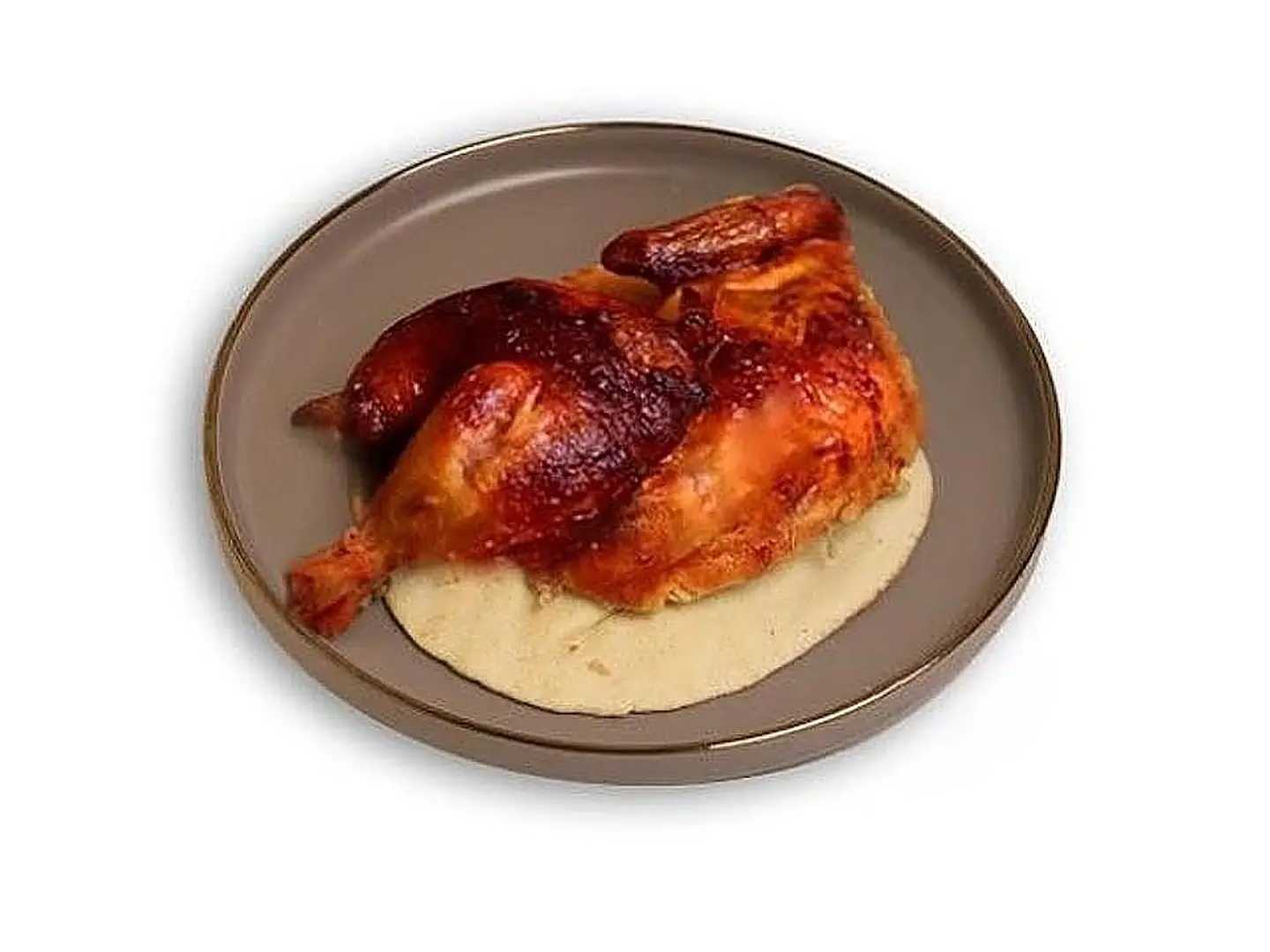 Half A Plain Grilled Chicken