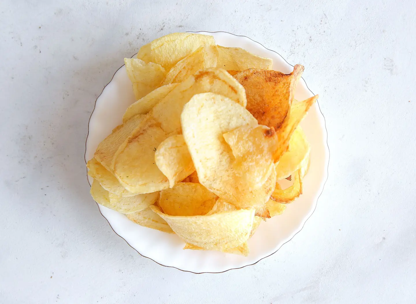A Box Of Potato Chips