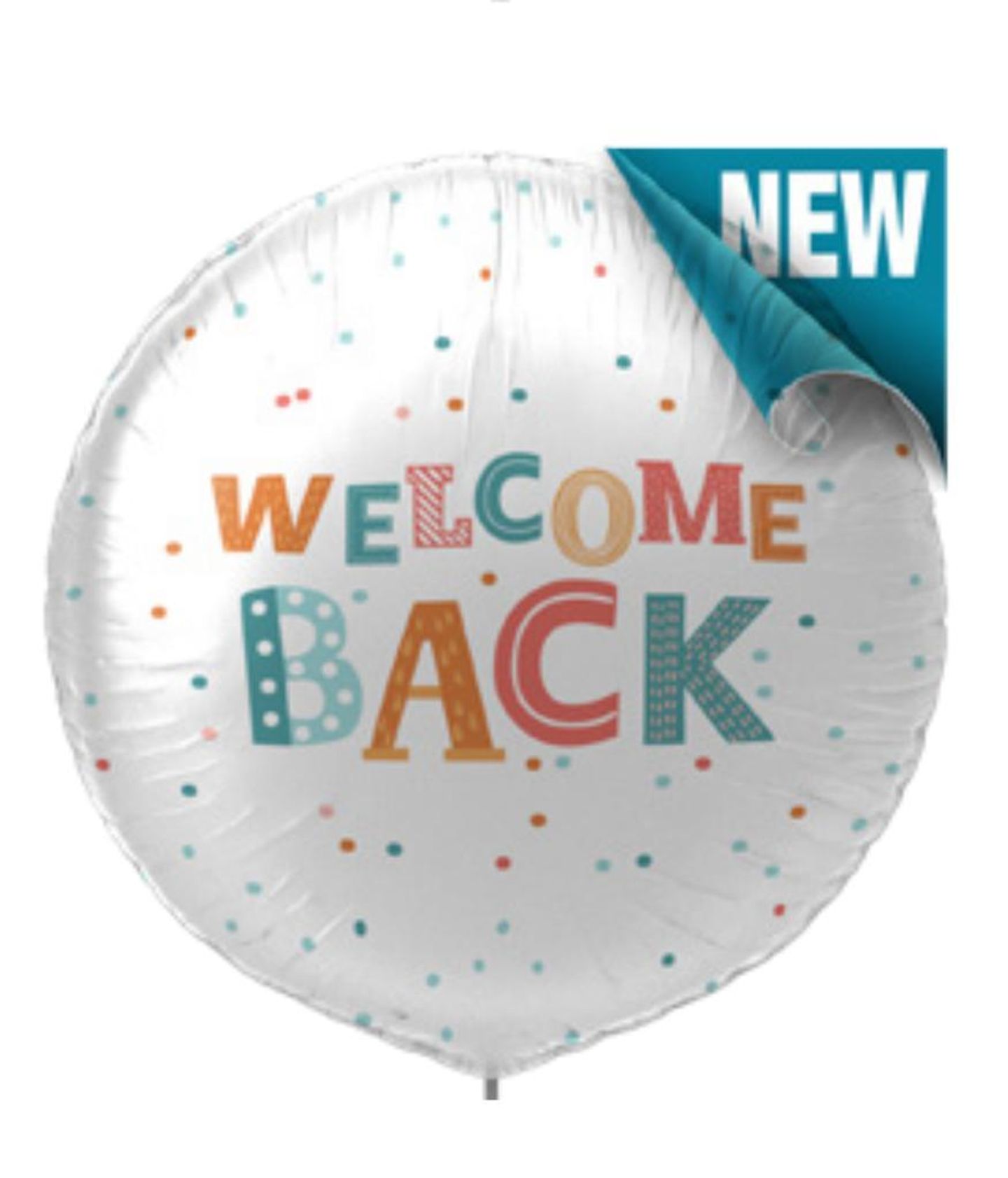Welcome Back Balloon 3