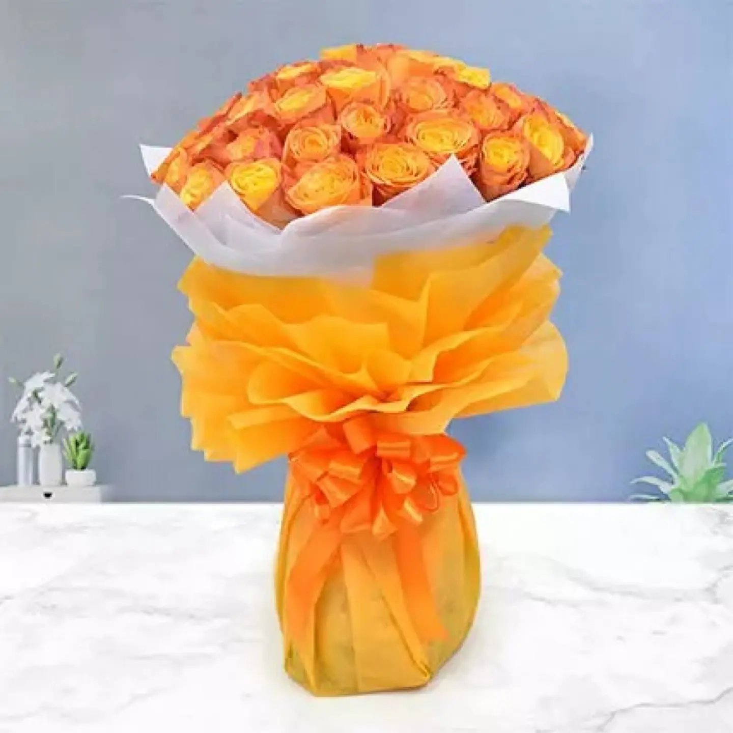 A Majestic Orange Bouquet