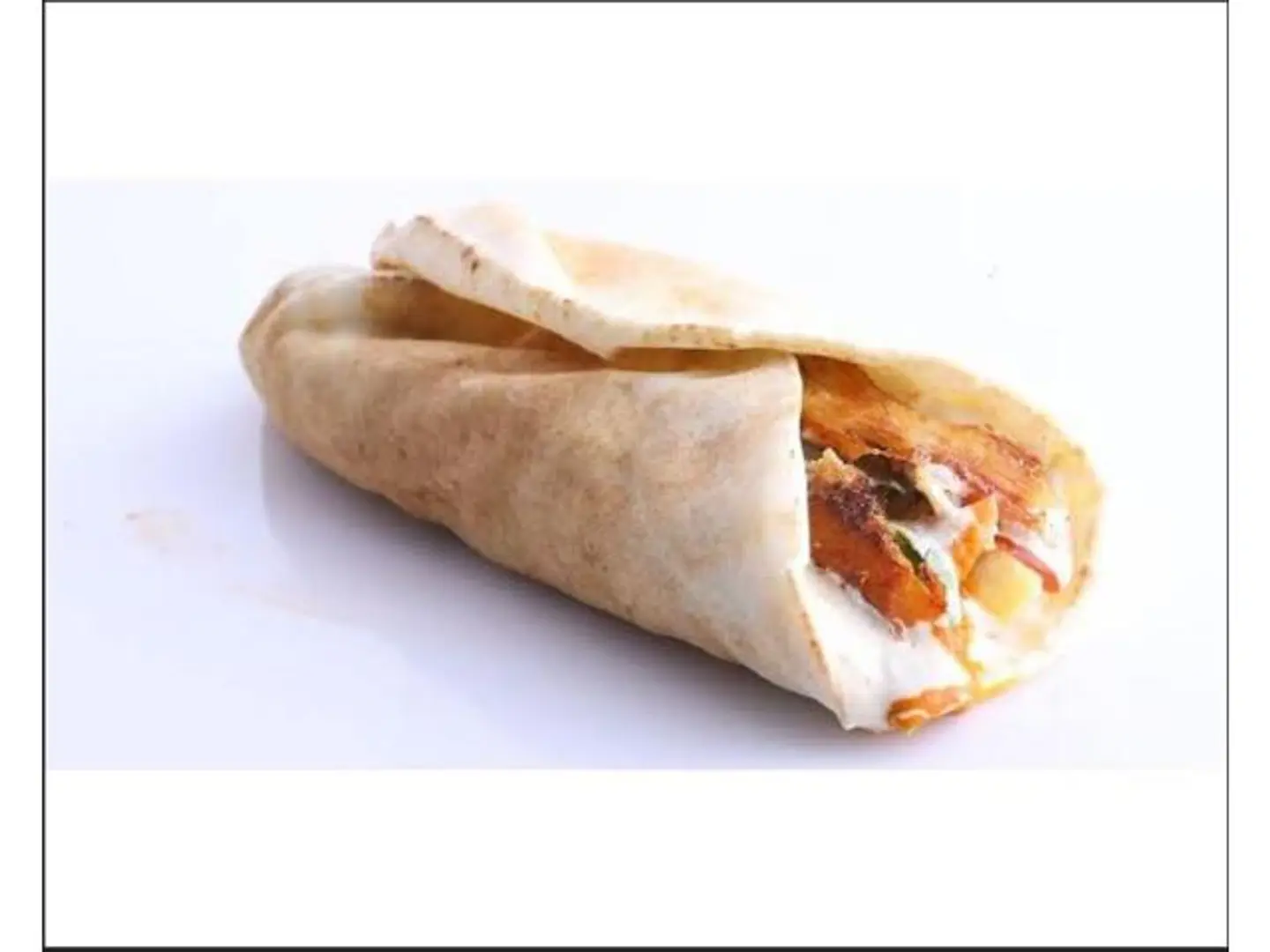 شاورما خبز ابيض بالجبن