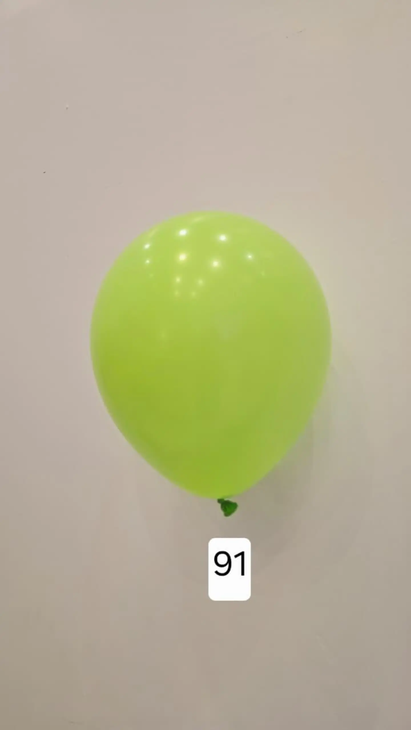 Balloon Number 91