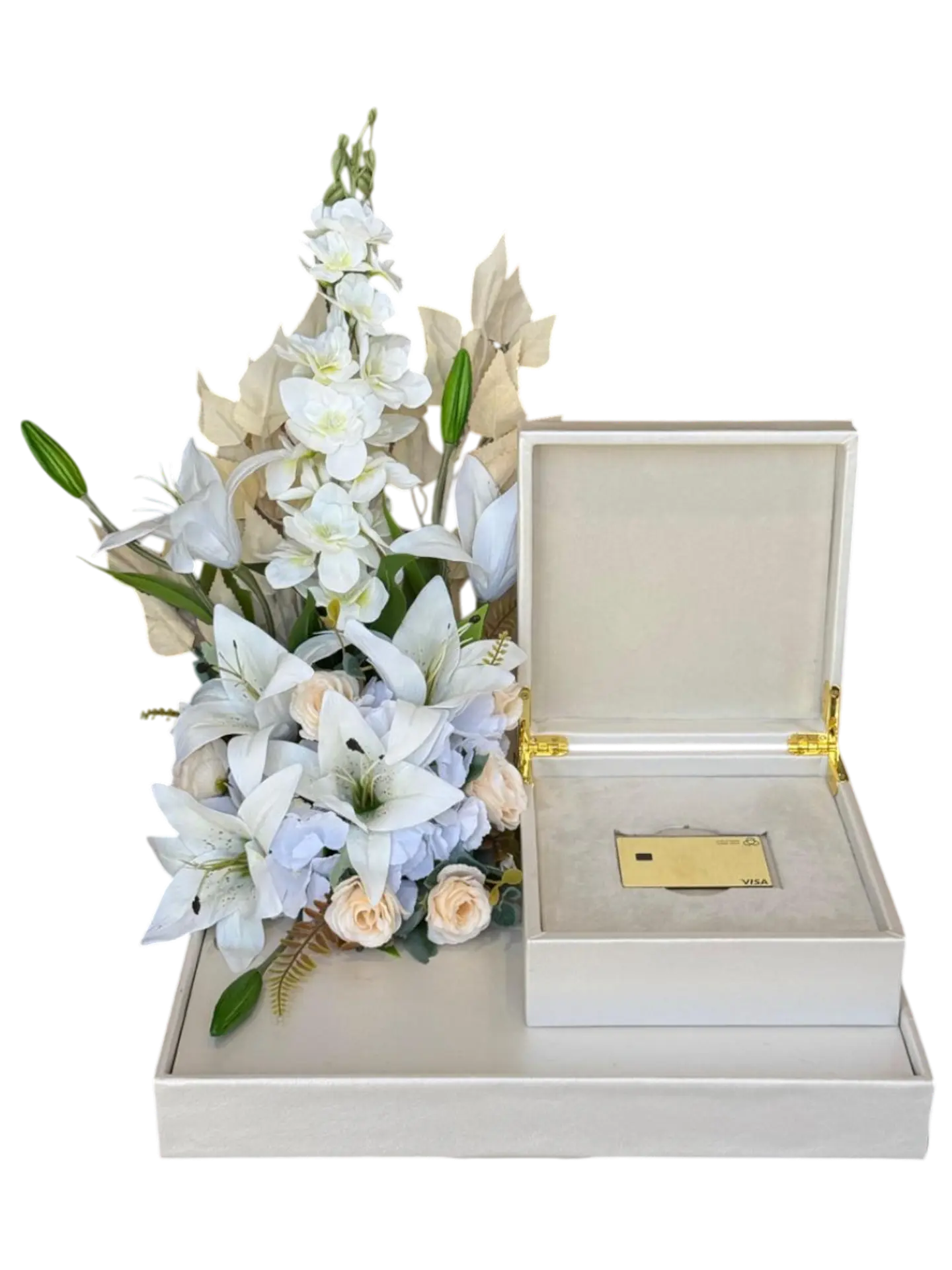 Leather Base For Presenting The Dowry