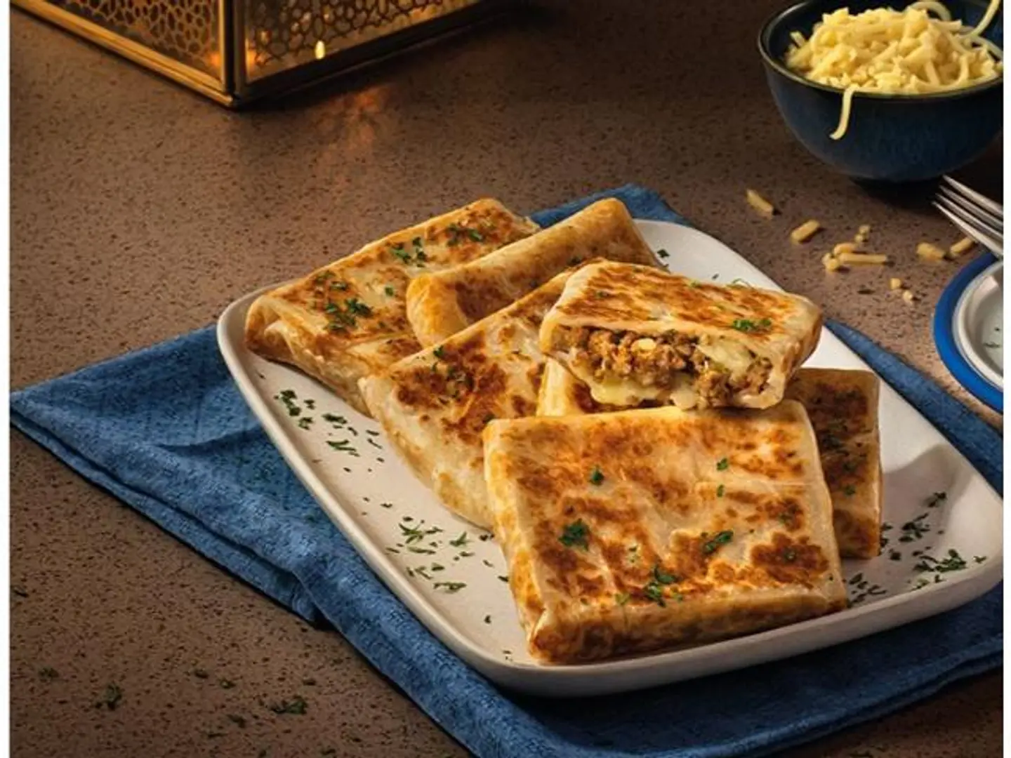 Cheese And Meat Mutabbak