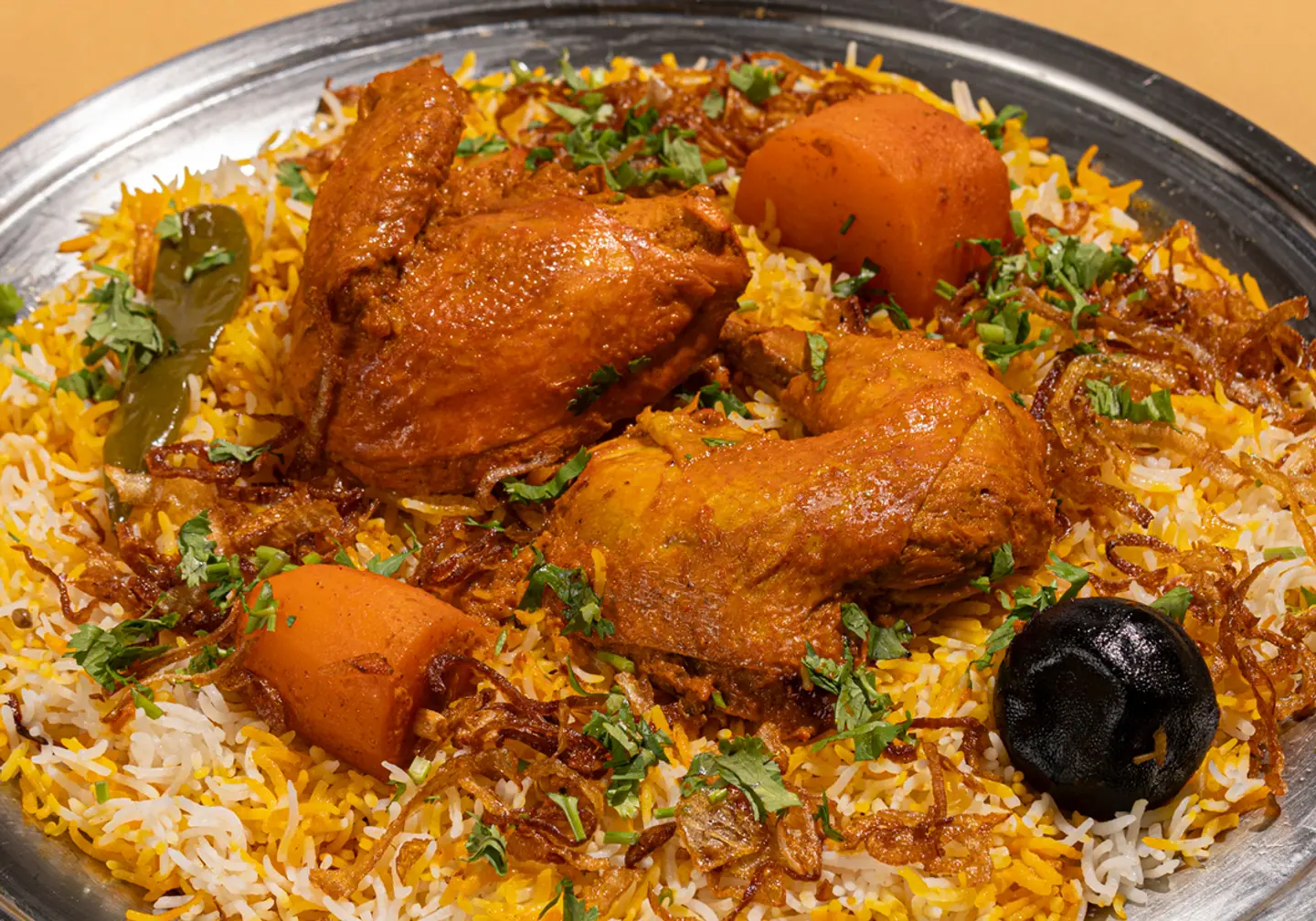 بريـــاني دجاج - نصف بريـــاني دجاج