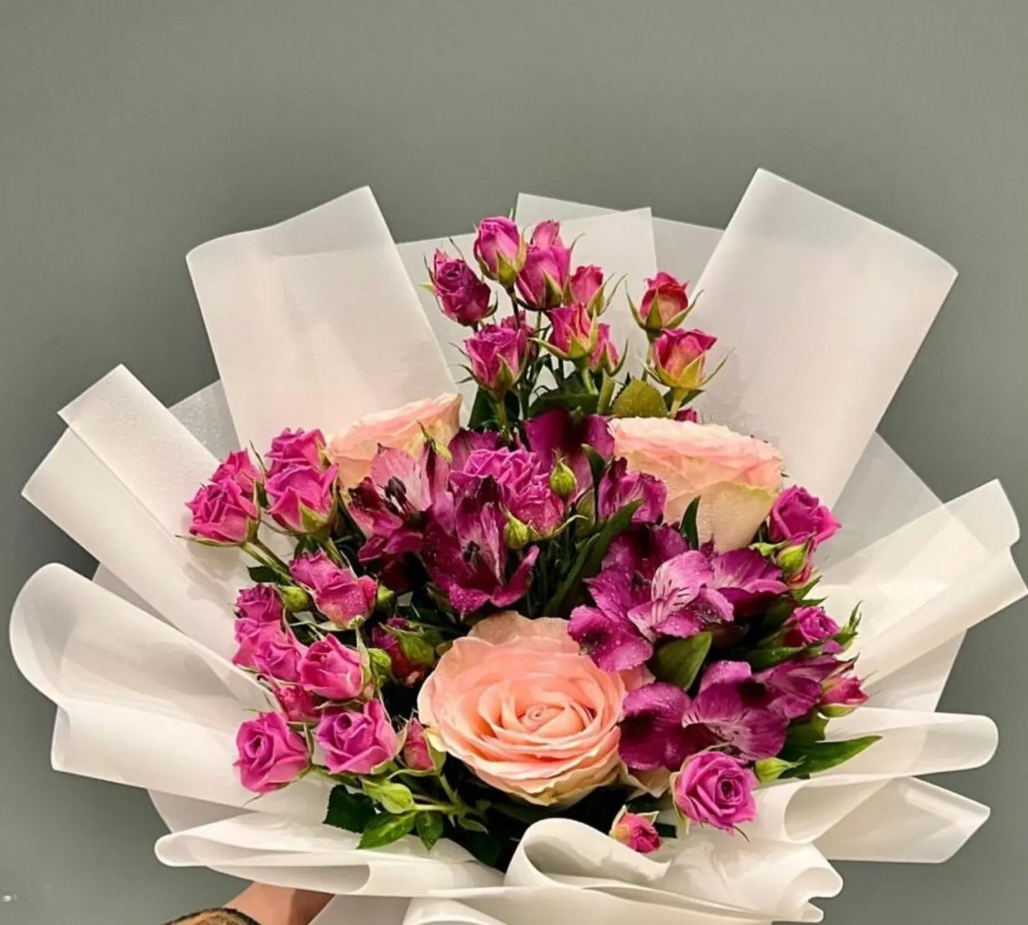 Juliette Baby Rose Bouquet