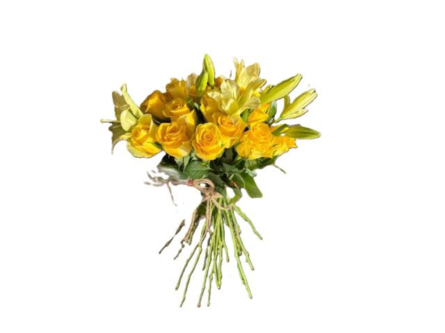 باقة ورد جورد مع لليوم