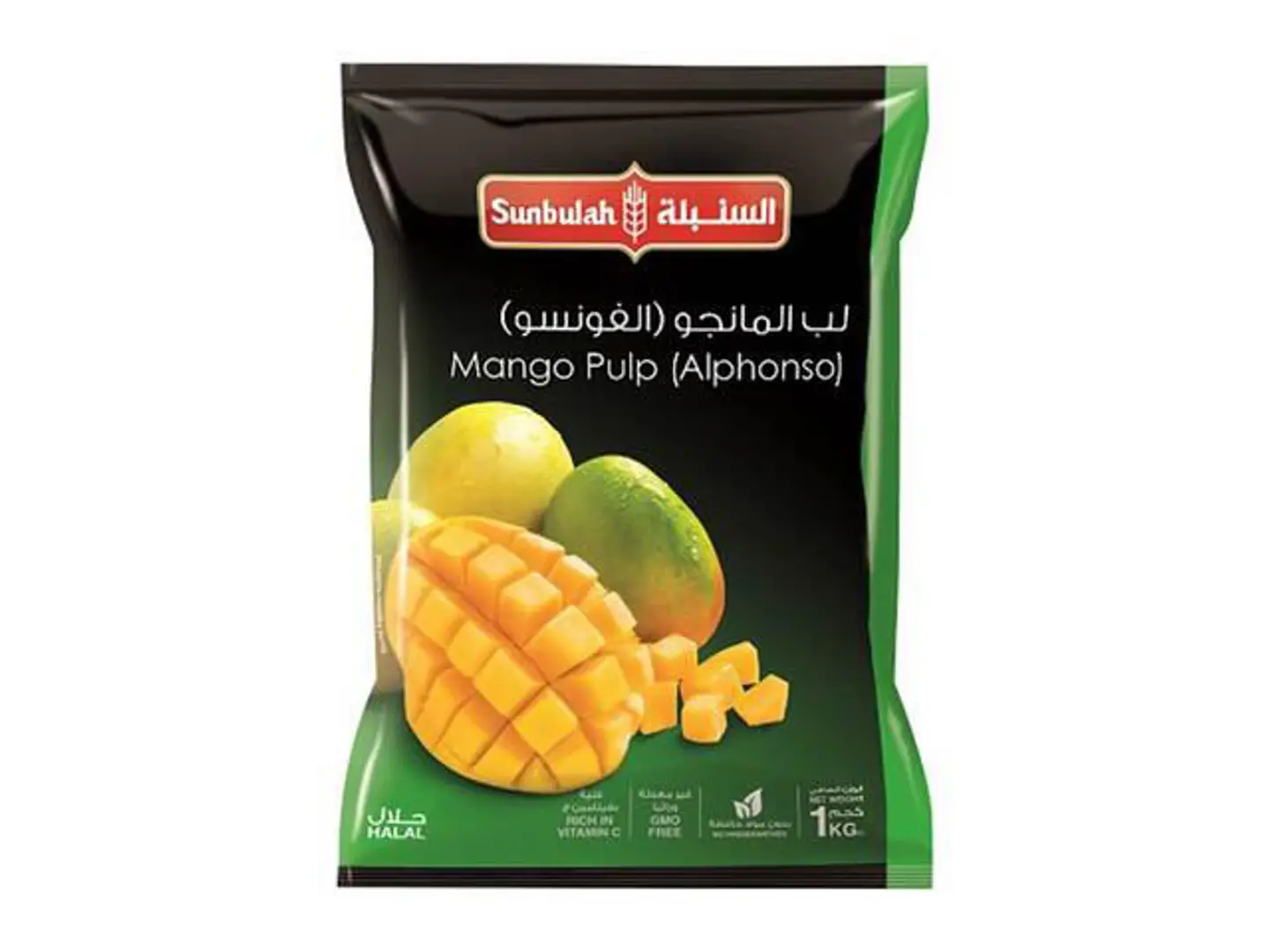 Mango Pulp (Alfonso) Sunbulah 1 Kg