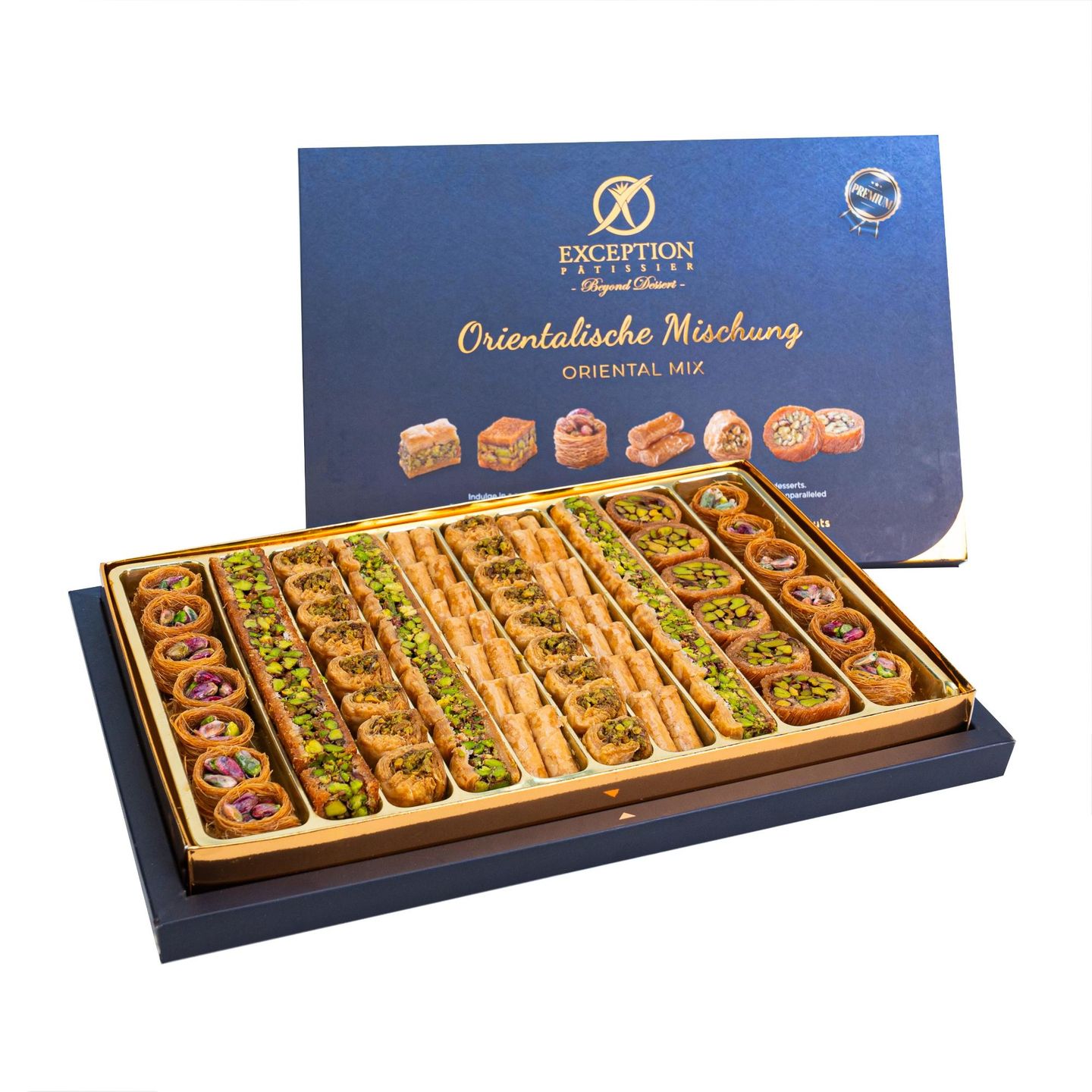 Baklawa Mixed Super Luxurious Box 1150g