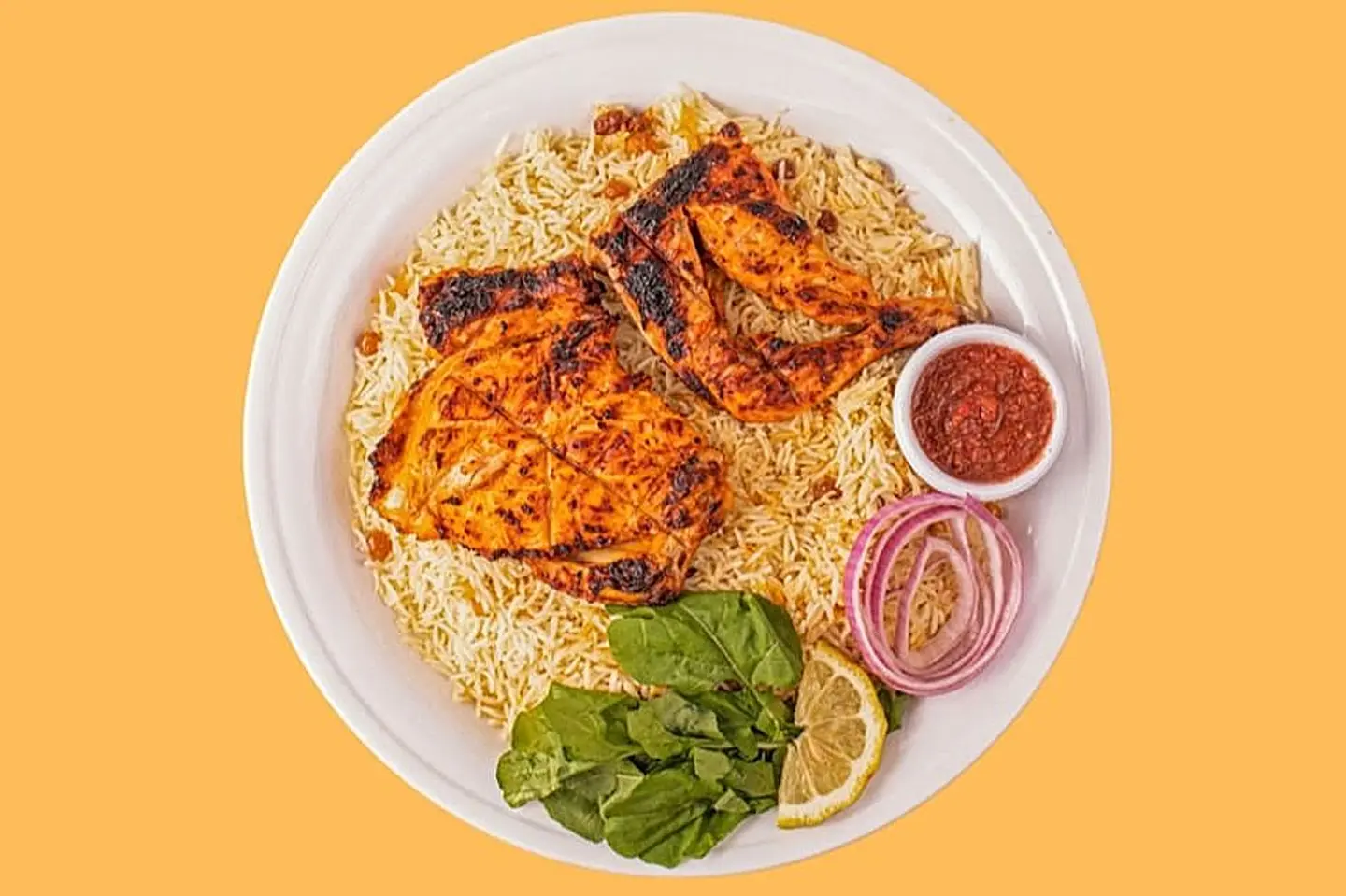 ‏Half Charcoal Chikn Meal