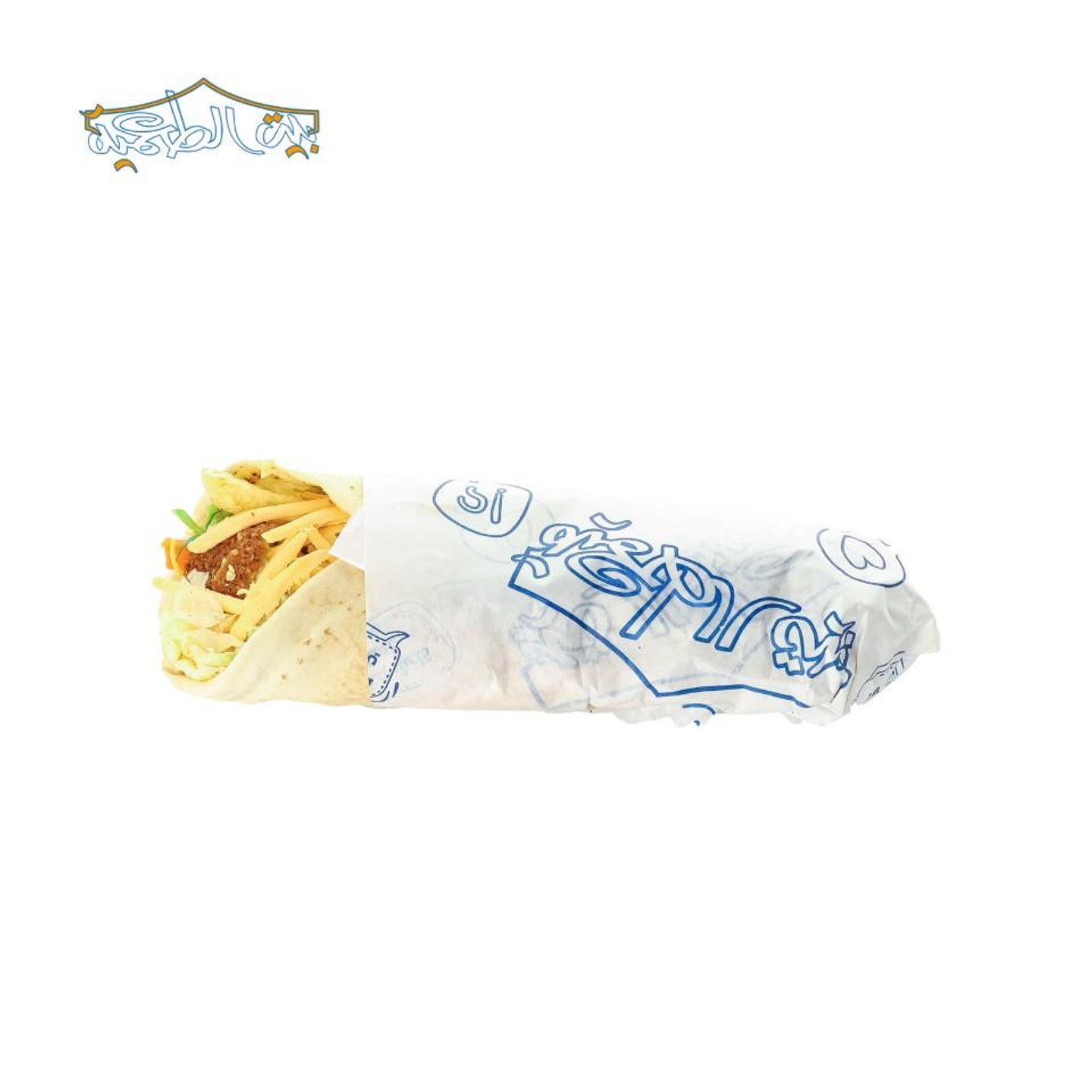 ساندوتش طعمية بالبيض المقلي والجبنة جامبو