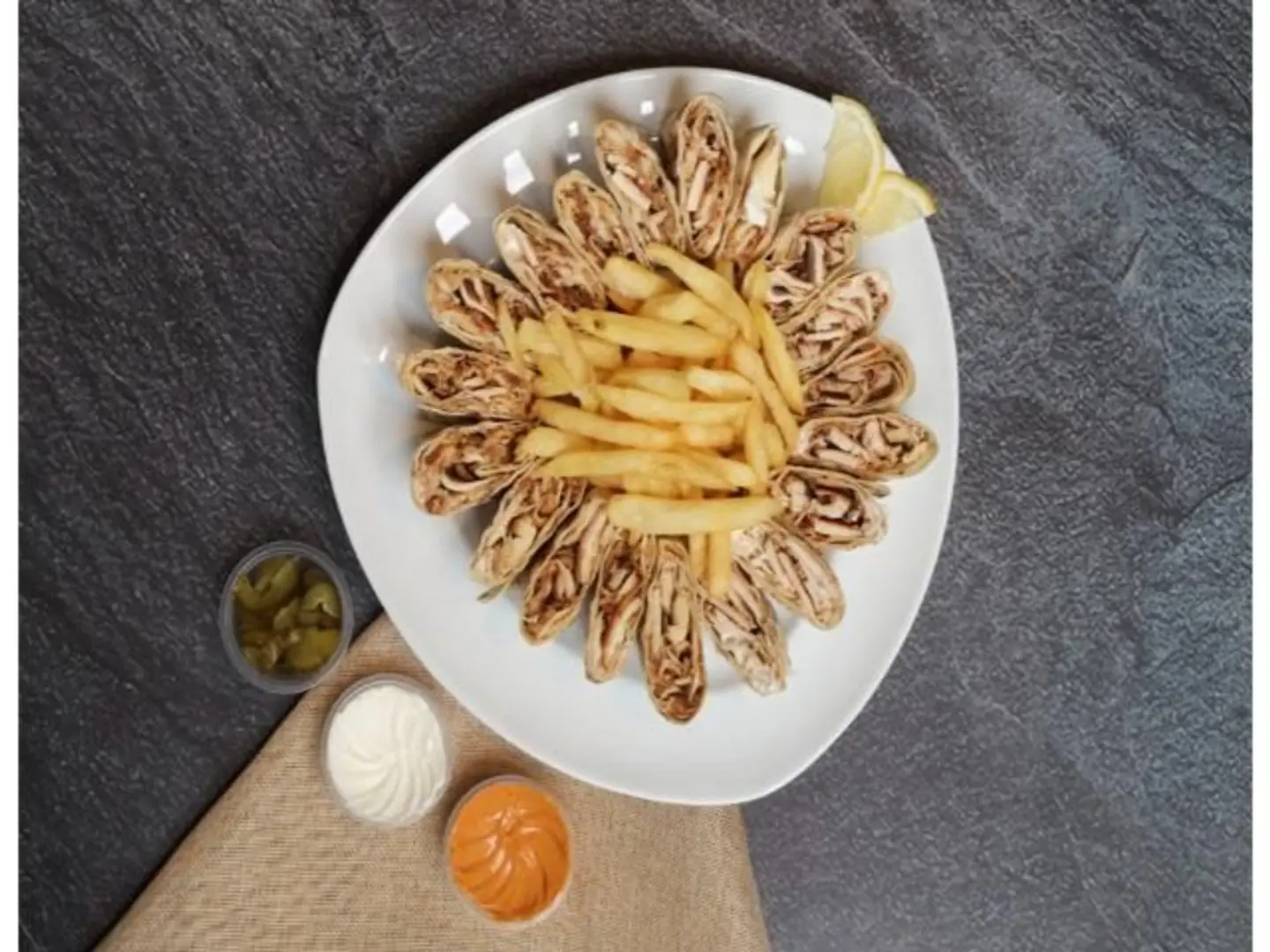 16 Piece Arabic Double Chicken Shawarma