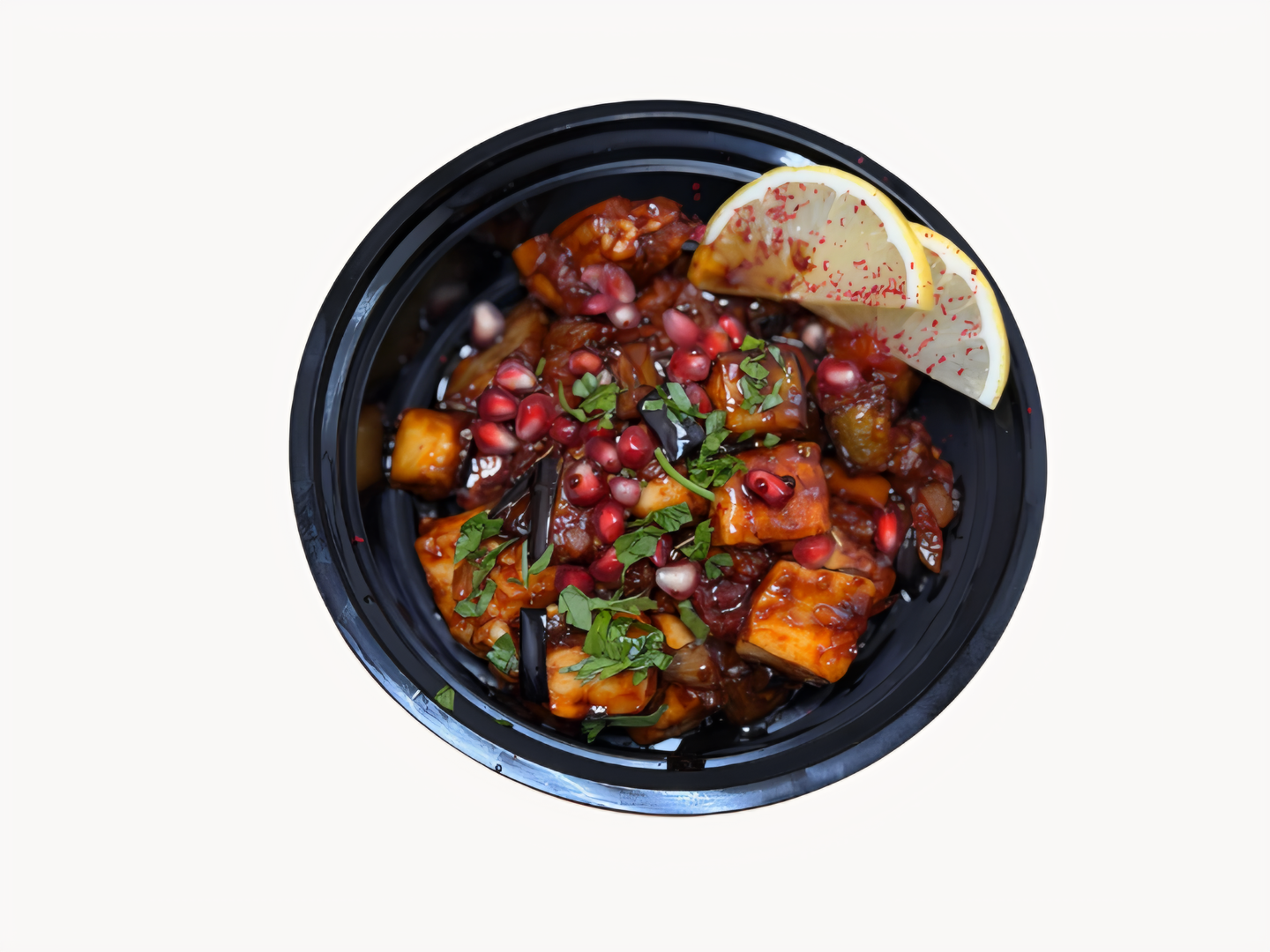 Halloumi And Eggplant Sauté