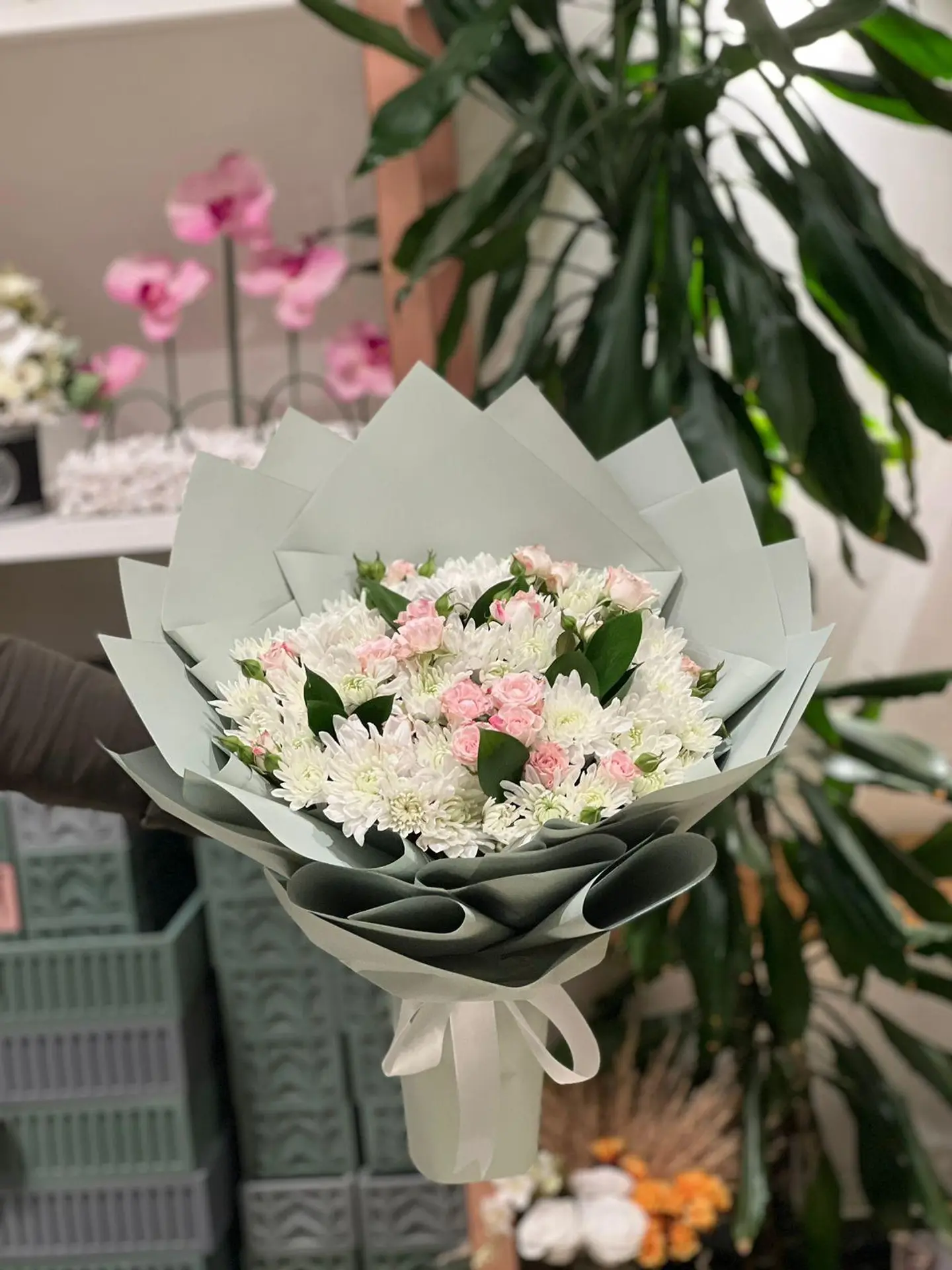 Bouquet Of Natural Roses 1