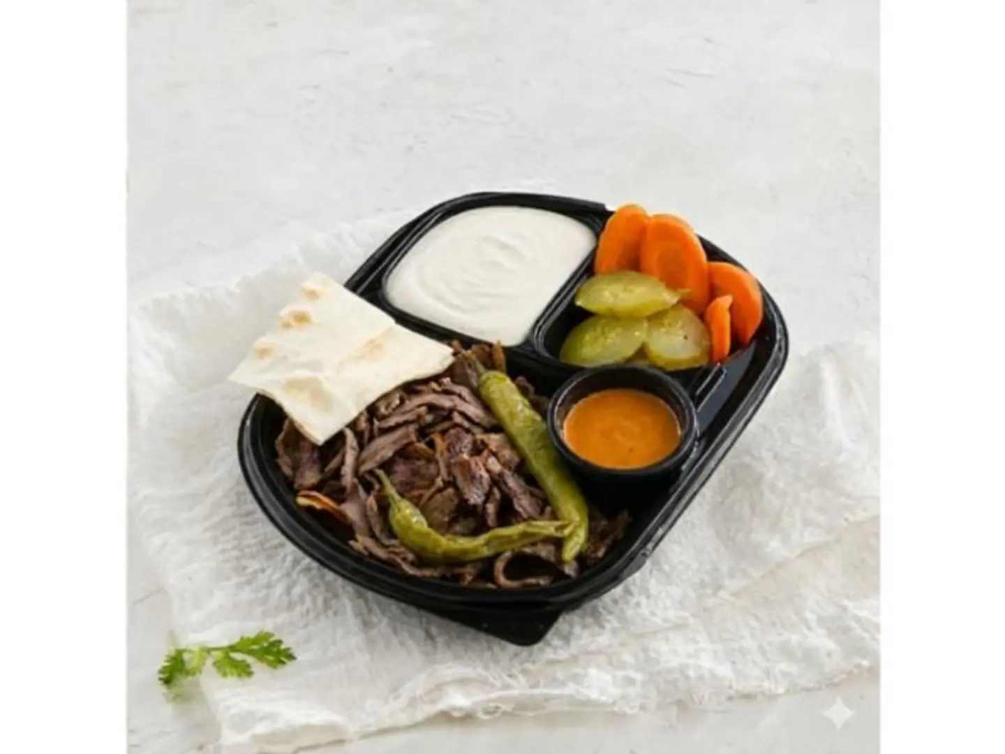 Meat Strips Plate