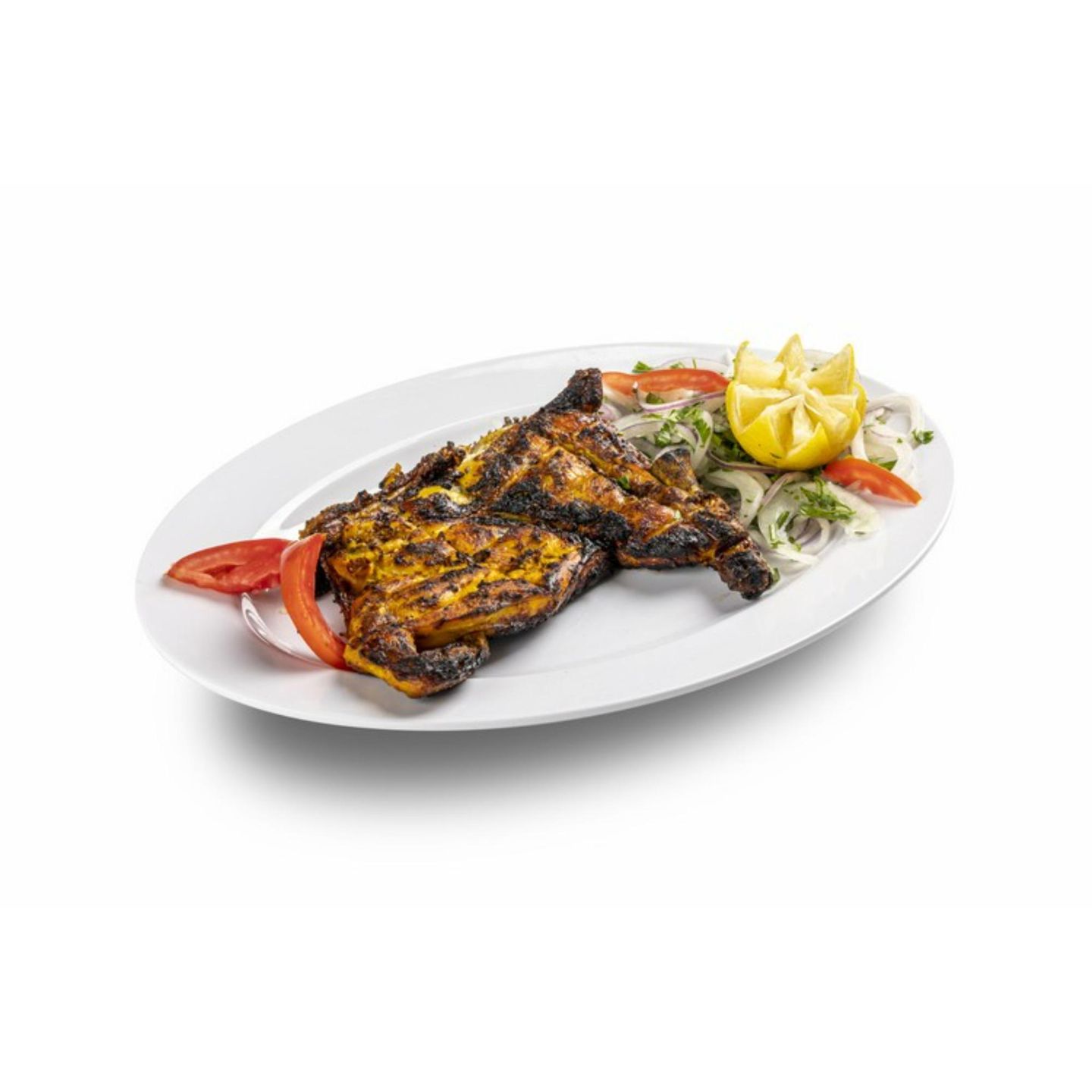 Plain Half Charcoal Chicken