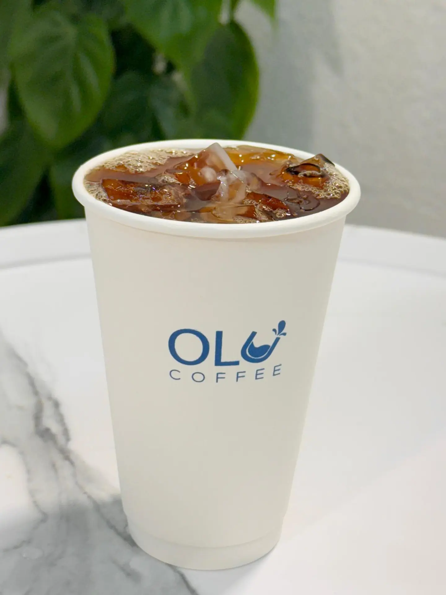 Large Iced Coffee Of Thee Day