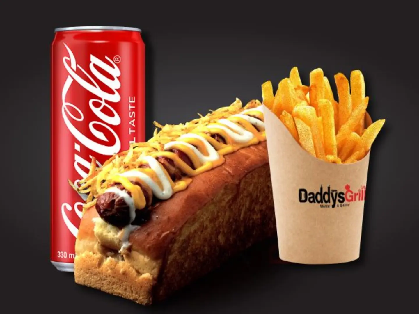 Hot Dog Meal Sandwich