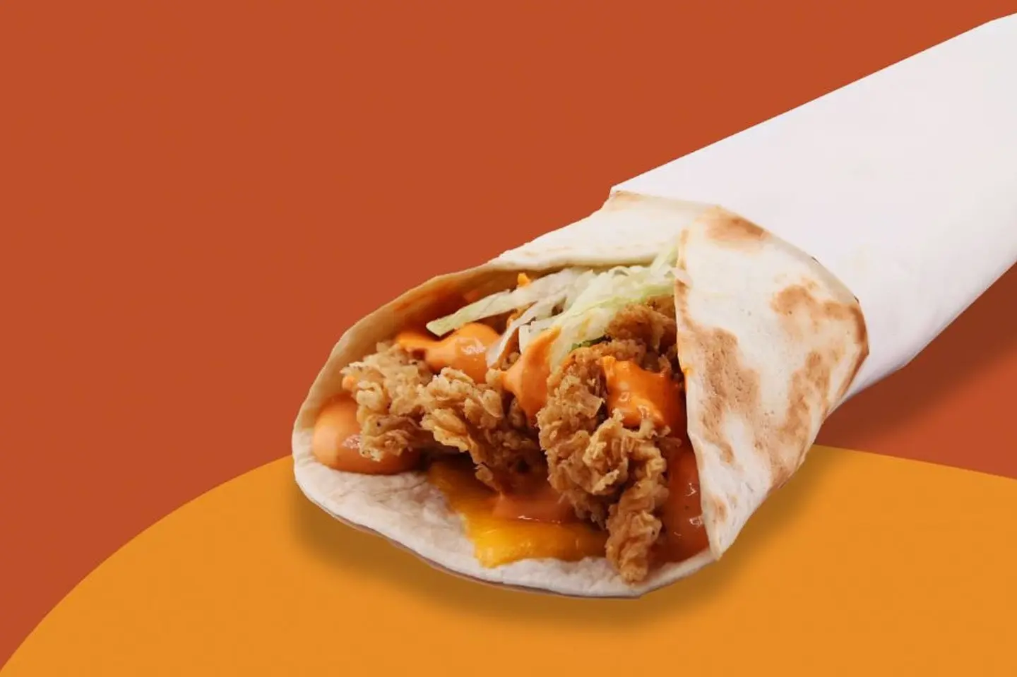 ساندويش دجاج مقرمش - حراق